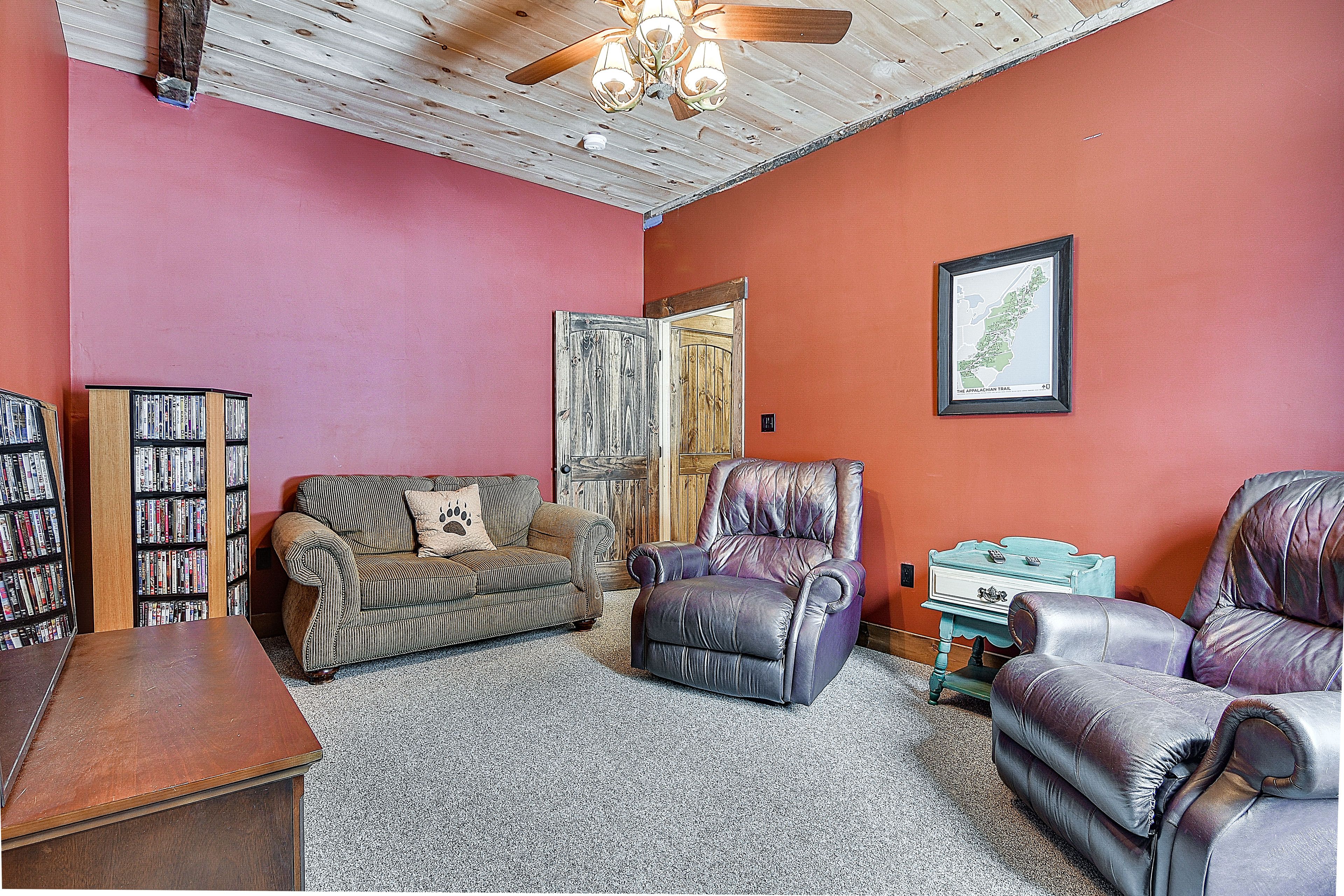 Media Room | Flat-Screen TV | Video Library | 1st Floor