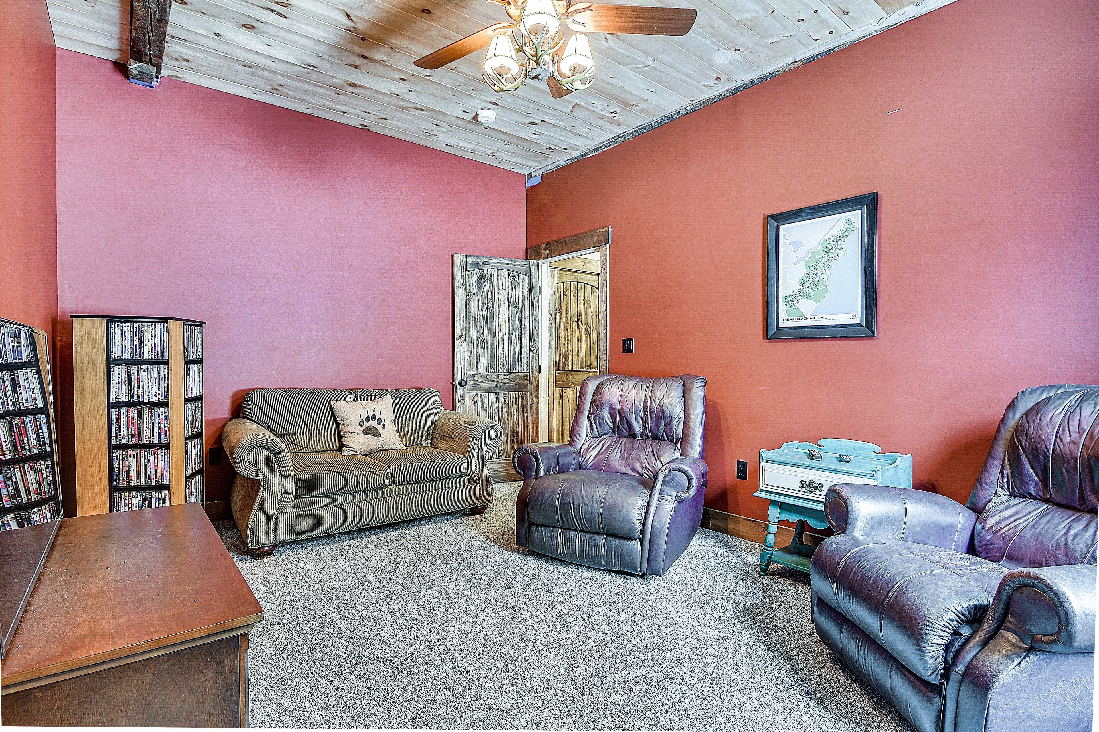 Media Room | Flat-Screen TV | Video Library | 1st Floor