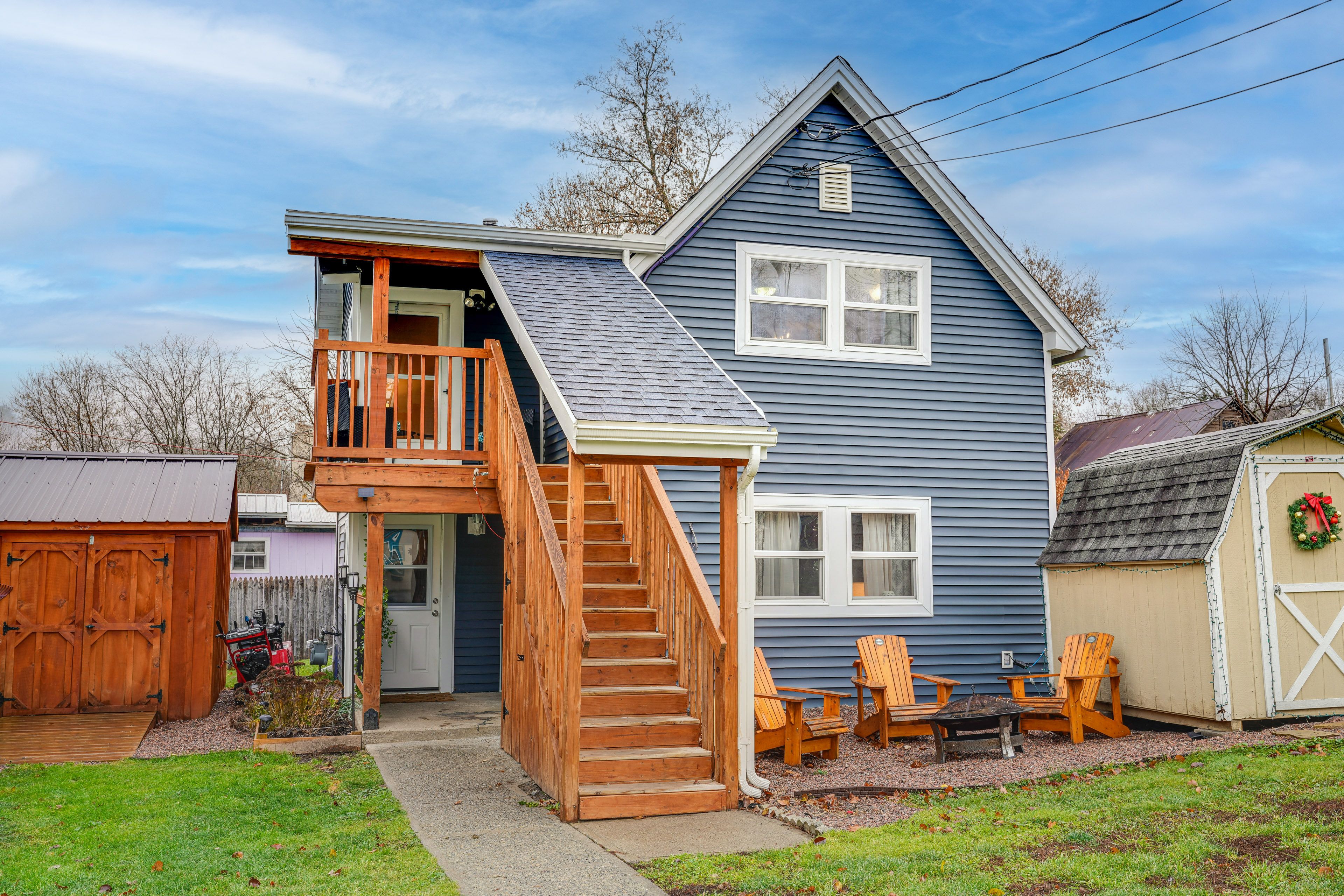 Home Exterior | Wood-Burning Fire Pit
