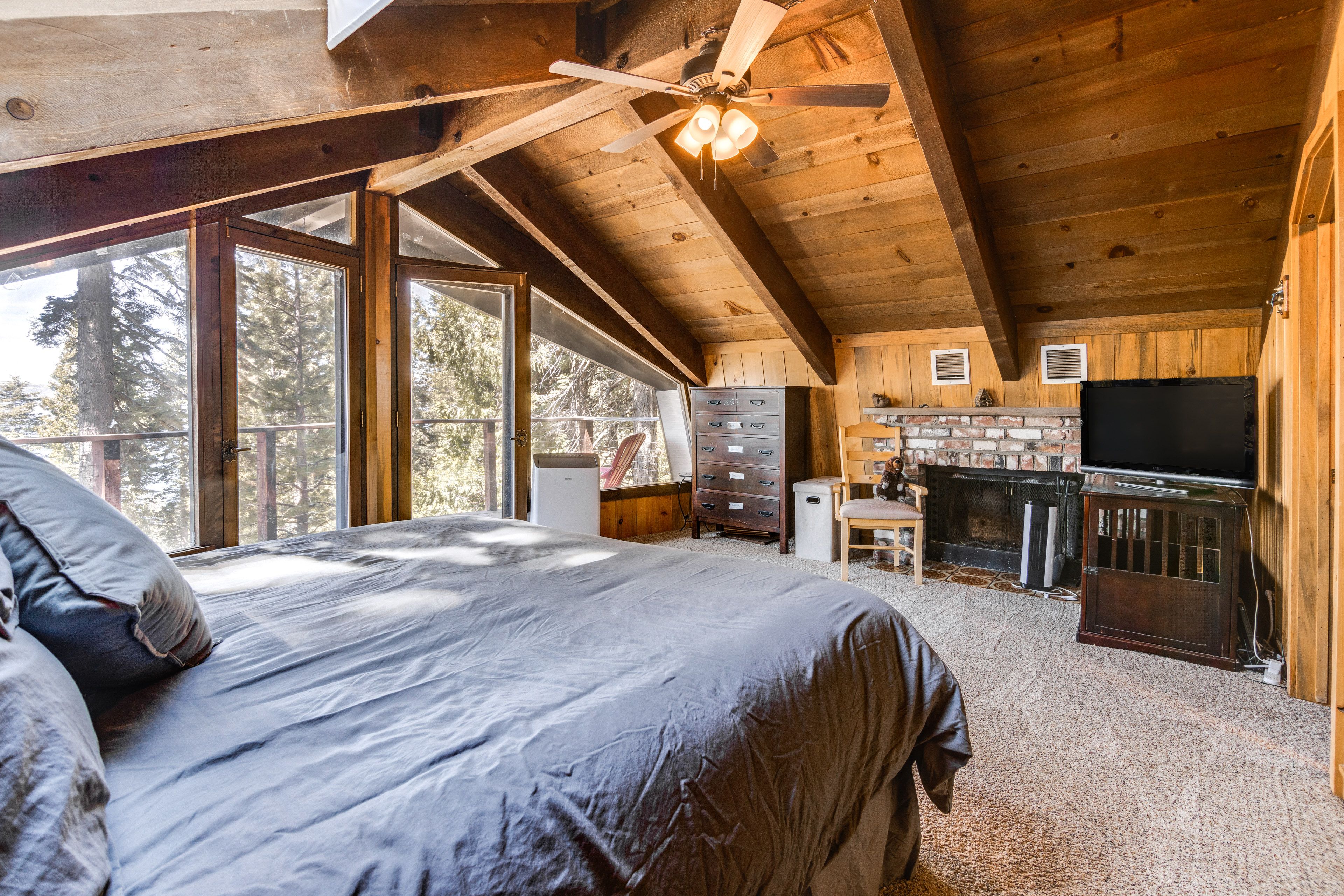 Bedroom 1 | 2nd Floor | California King Bed | Linens Provided