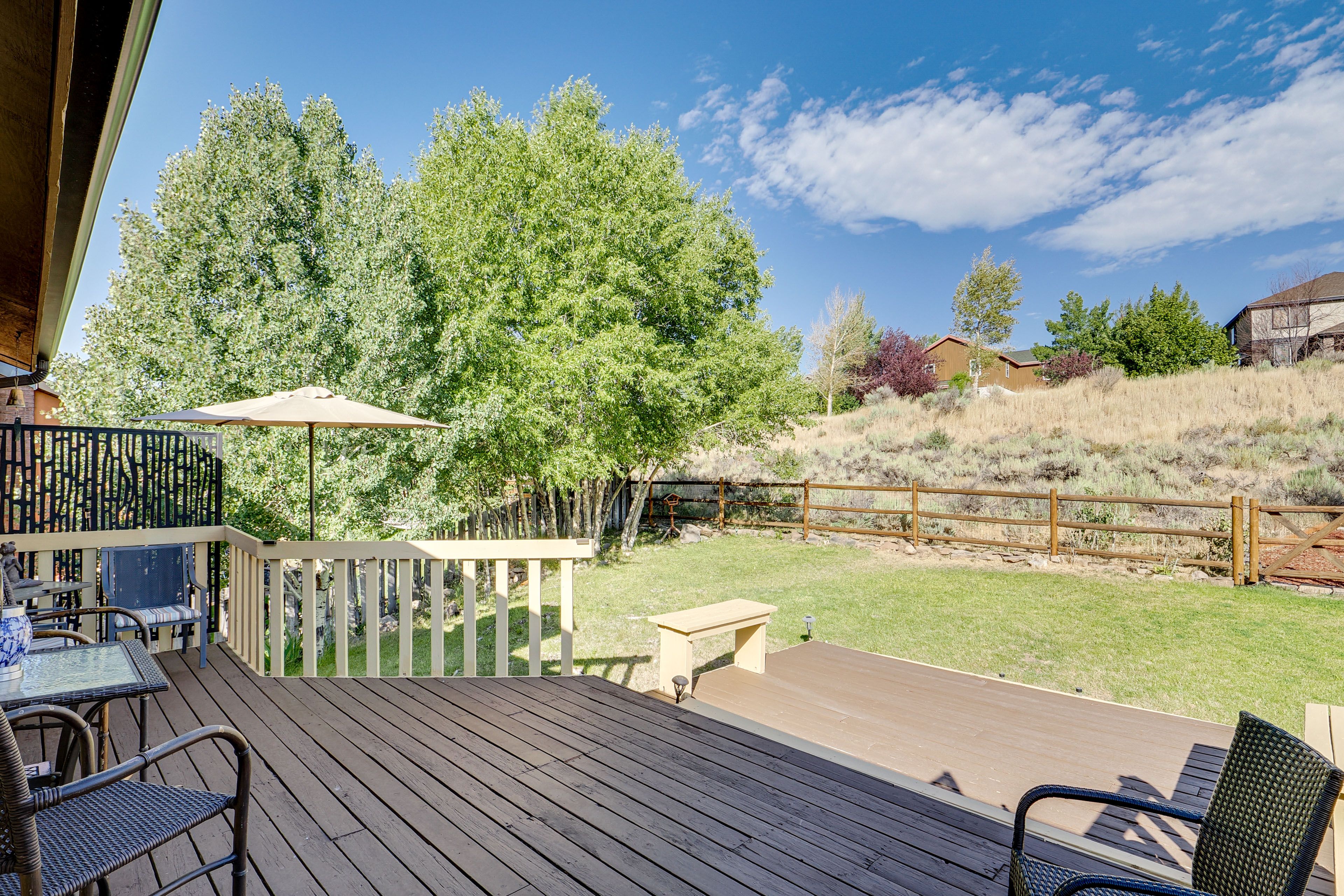 Furnished Deck