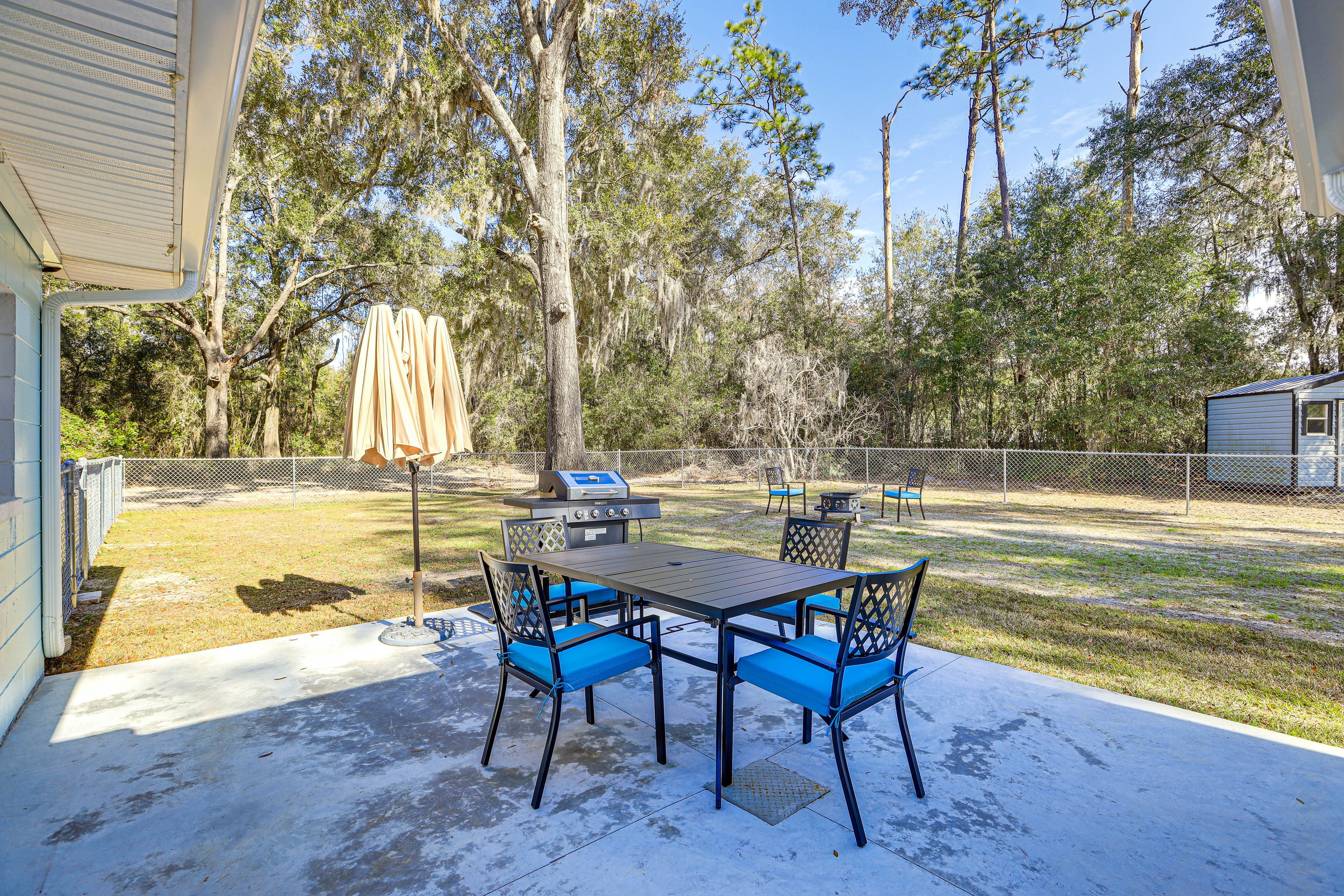 Patio | Outdoor Seating & Dining | Gas Grill