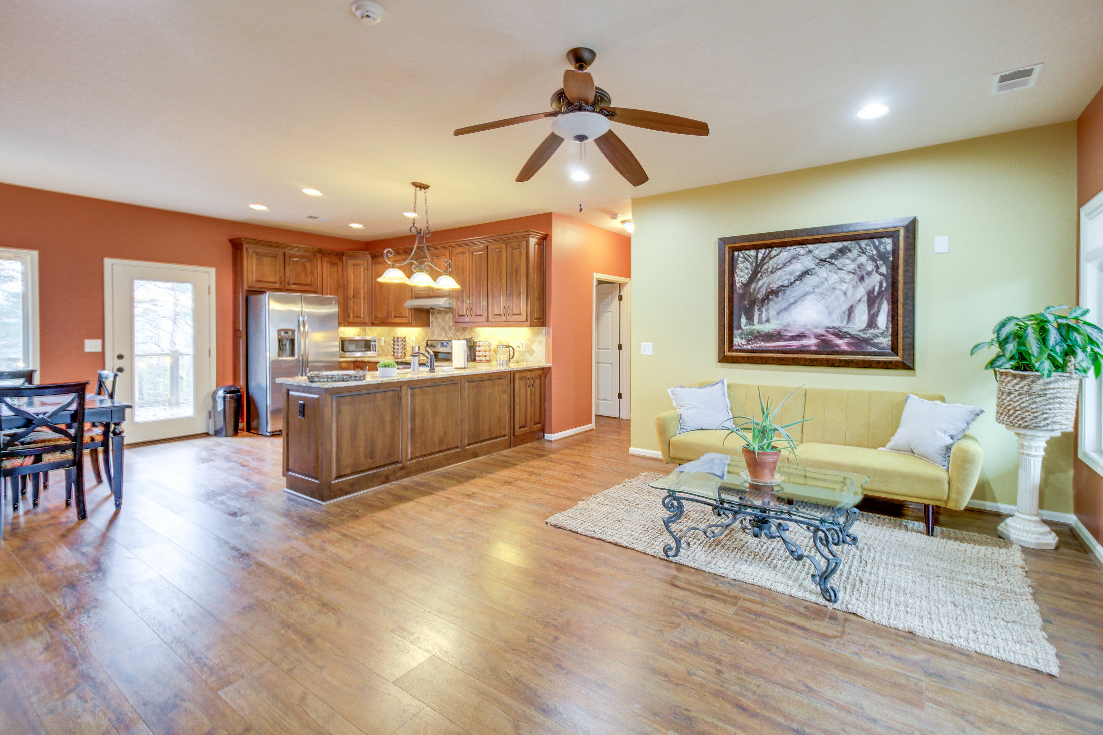 Living Room | Main Floor | Smart TV | Ceiling Fans
