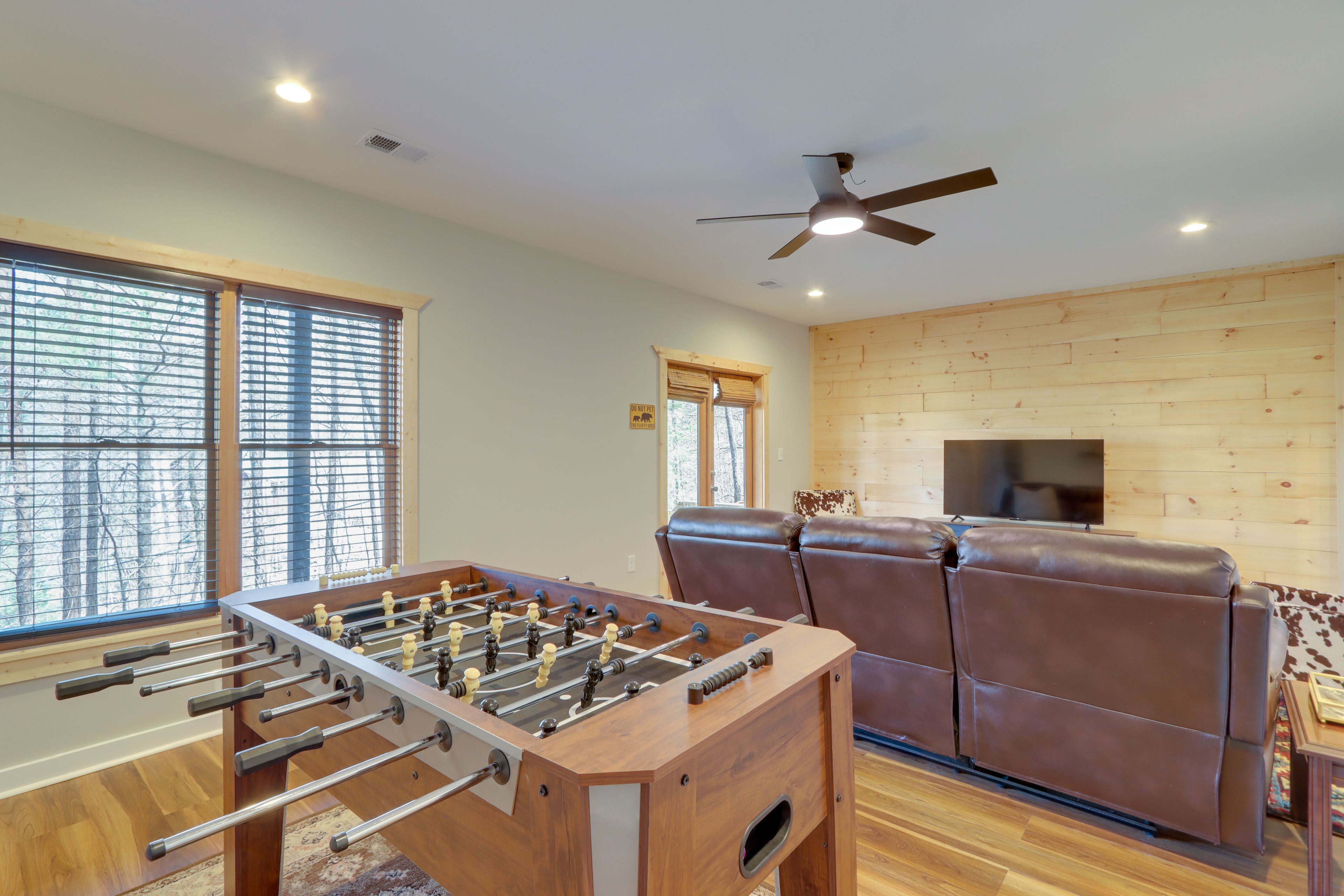 Lower Living Area | Foosball Table