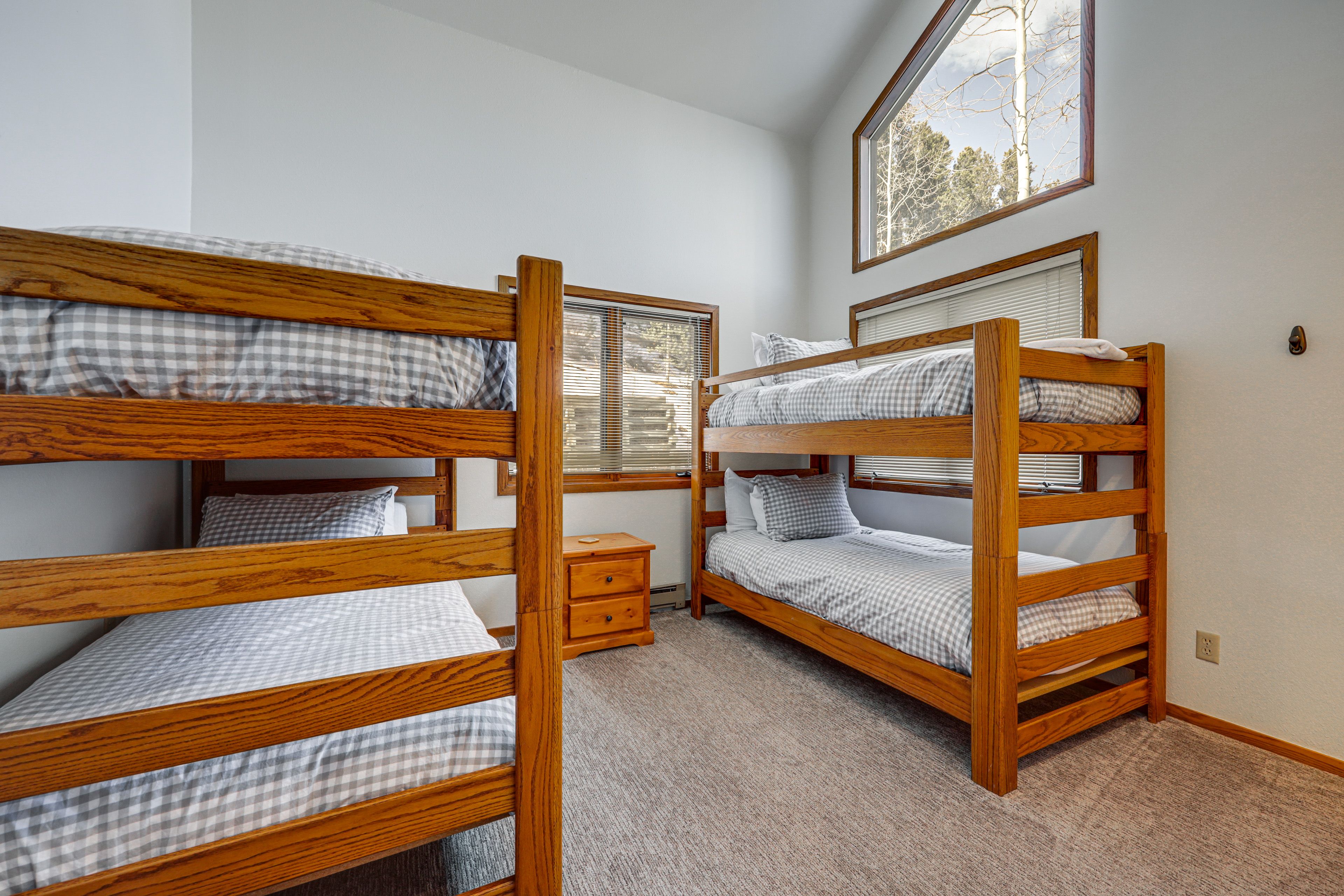 Bedroom 2 | 2 Twin Bunk Beds | 3rd Floor | Linens Provided