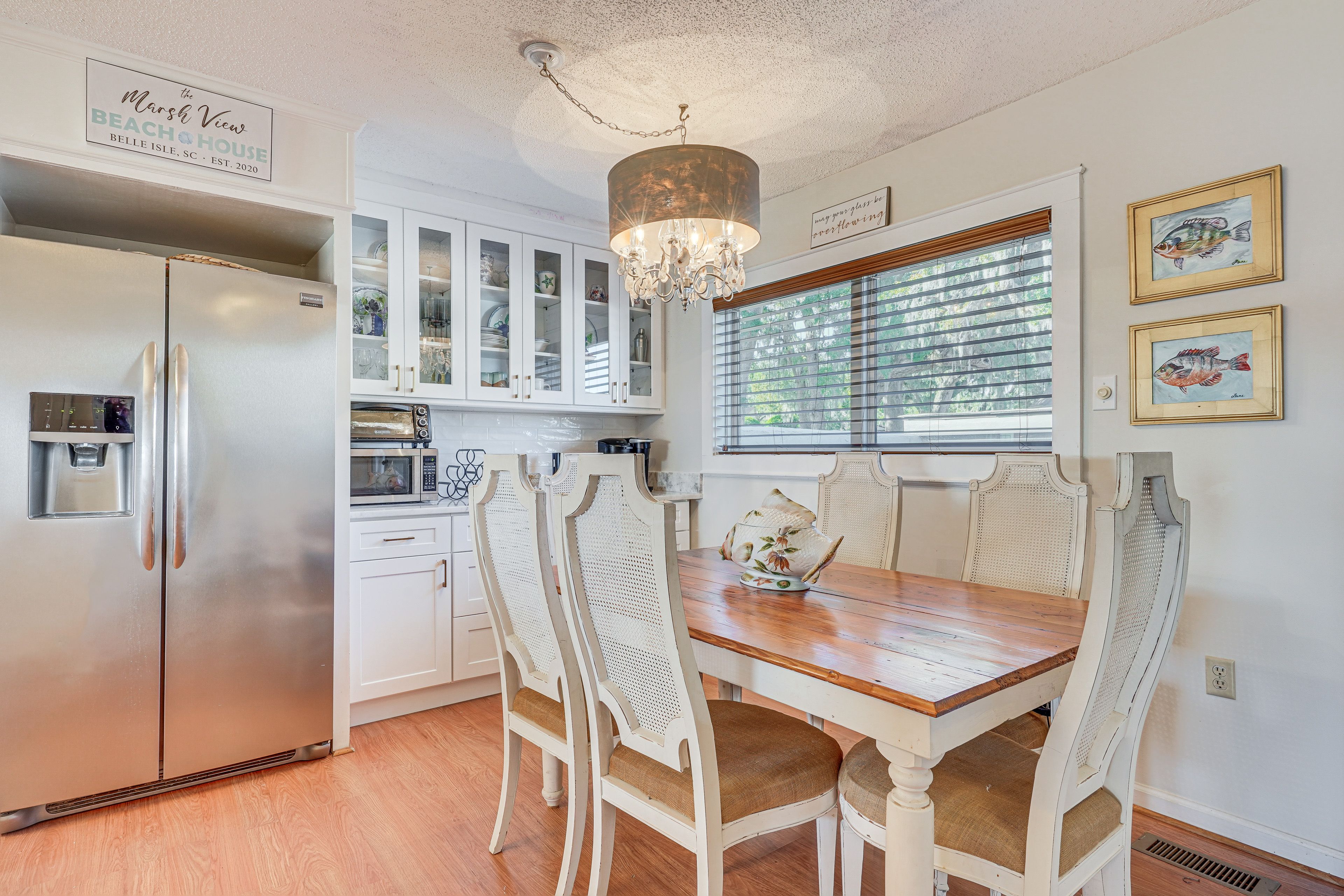Dining Area | Dishware/Flatware | Trash Bags/Paper Towels