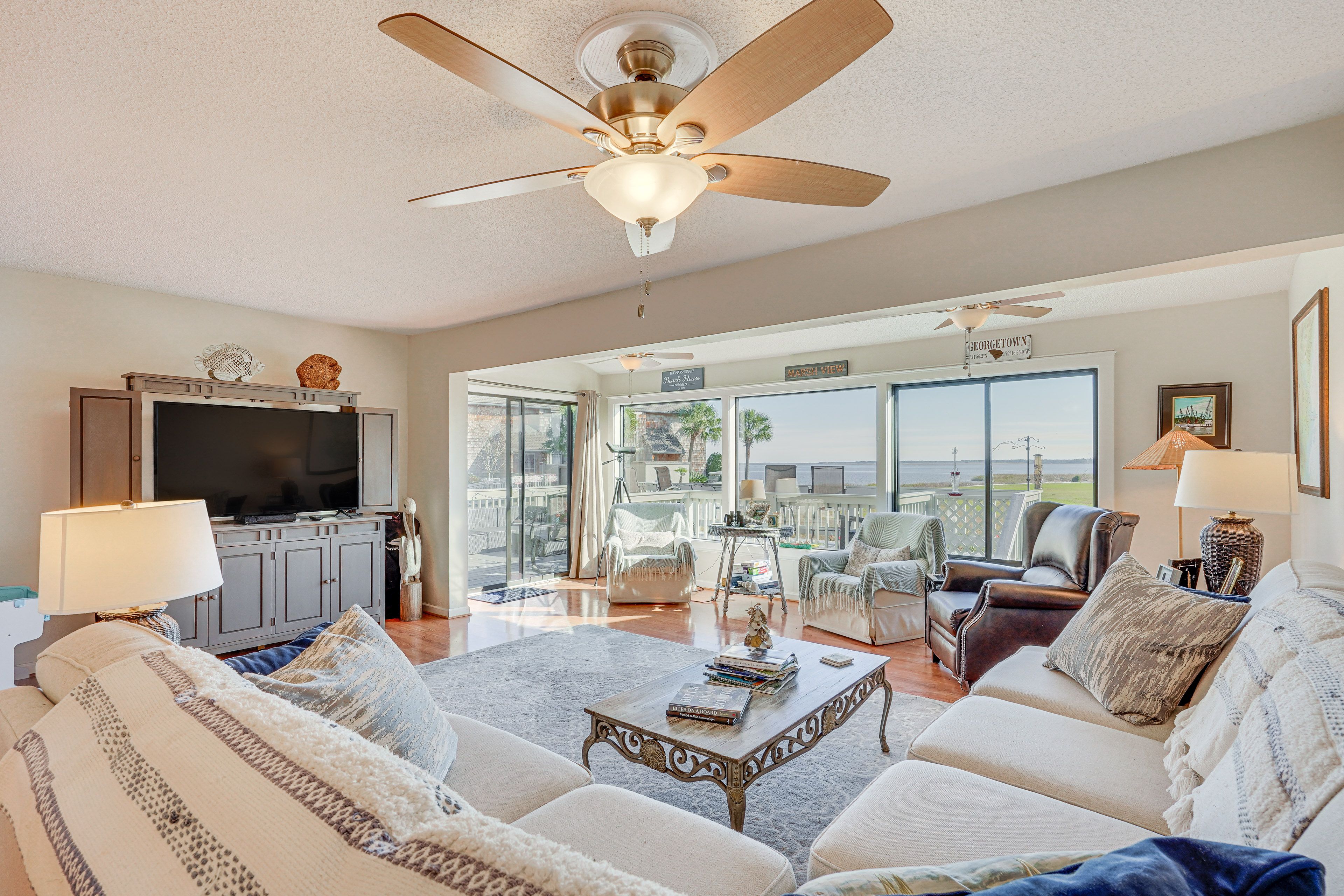 Georgetown Vacation Rental | 4BR | 3BA | 1,900 Sq Ft | Stairs Required