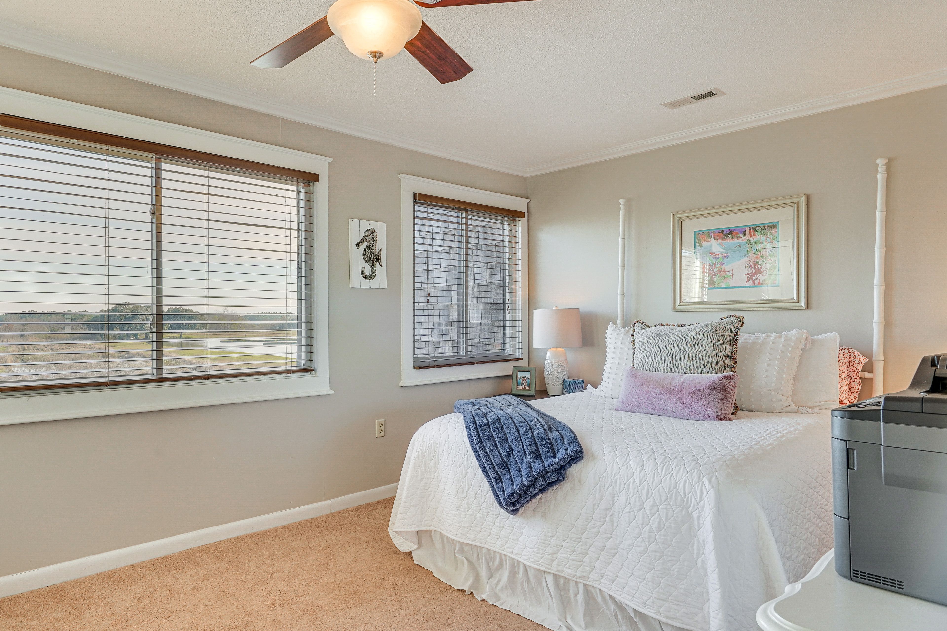Bedroom 3 | Queen Bed | Pack 'n Play | 2nd Floor | Printer