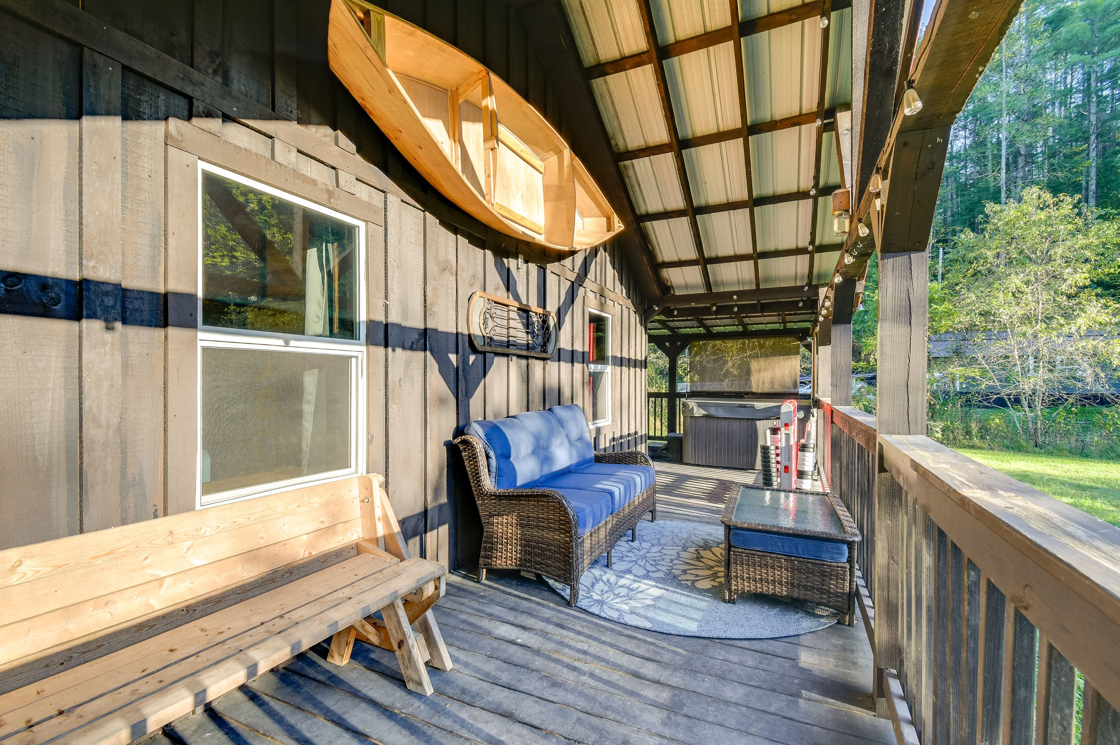 Wraparound Deck | Gas Grill | Outdoor Dining Areas | Hammock