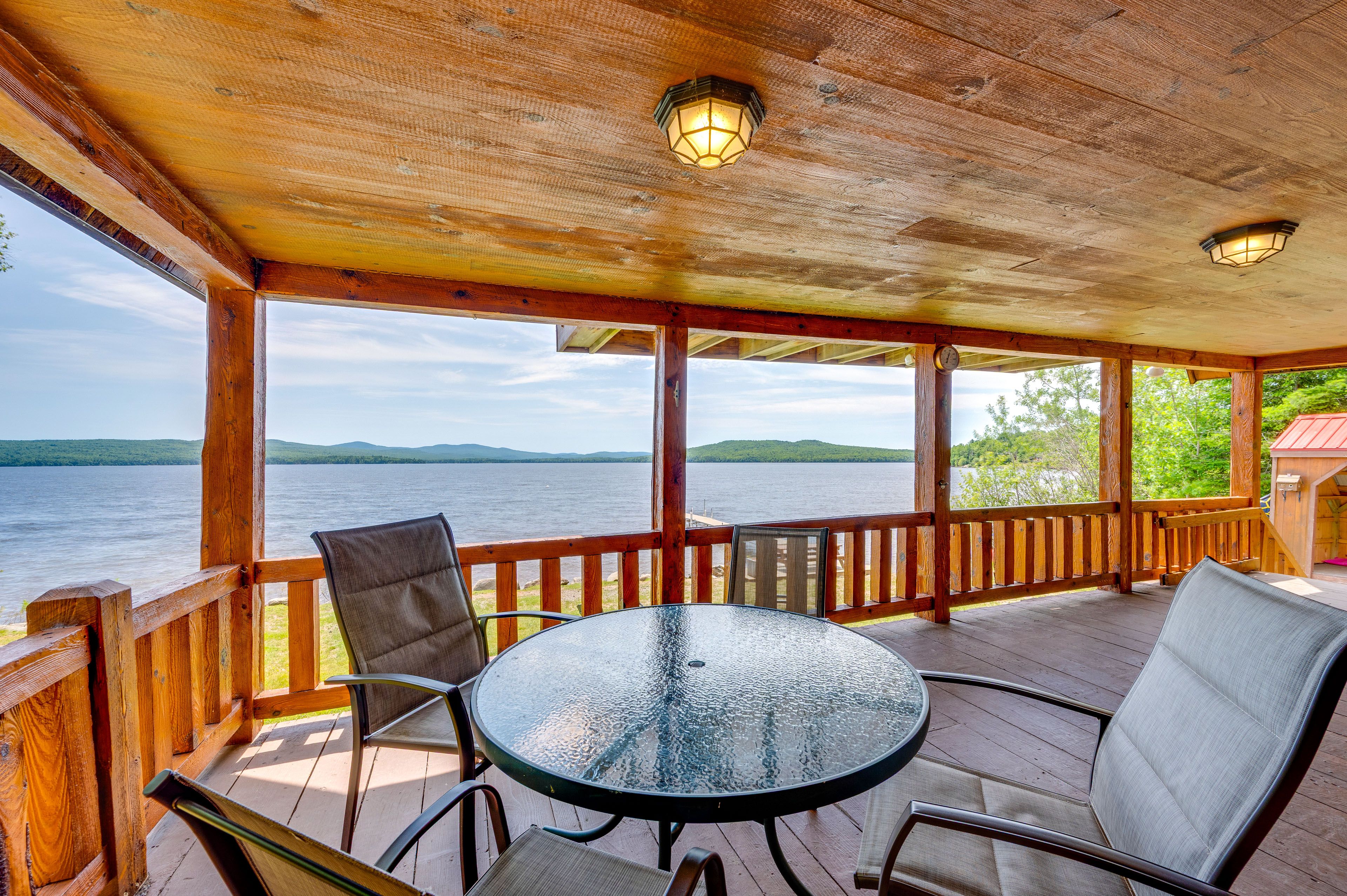 Covered Porch | Gas Grill
