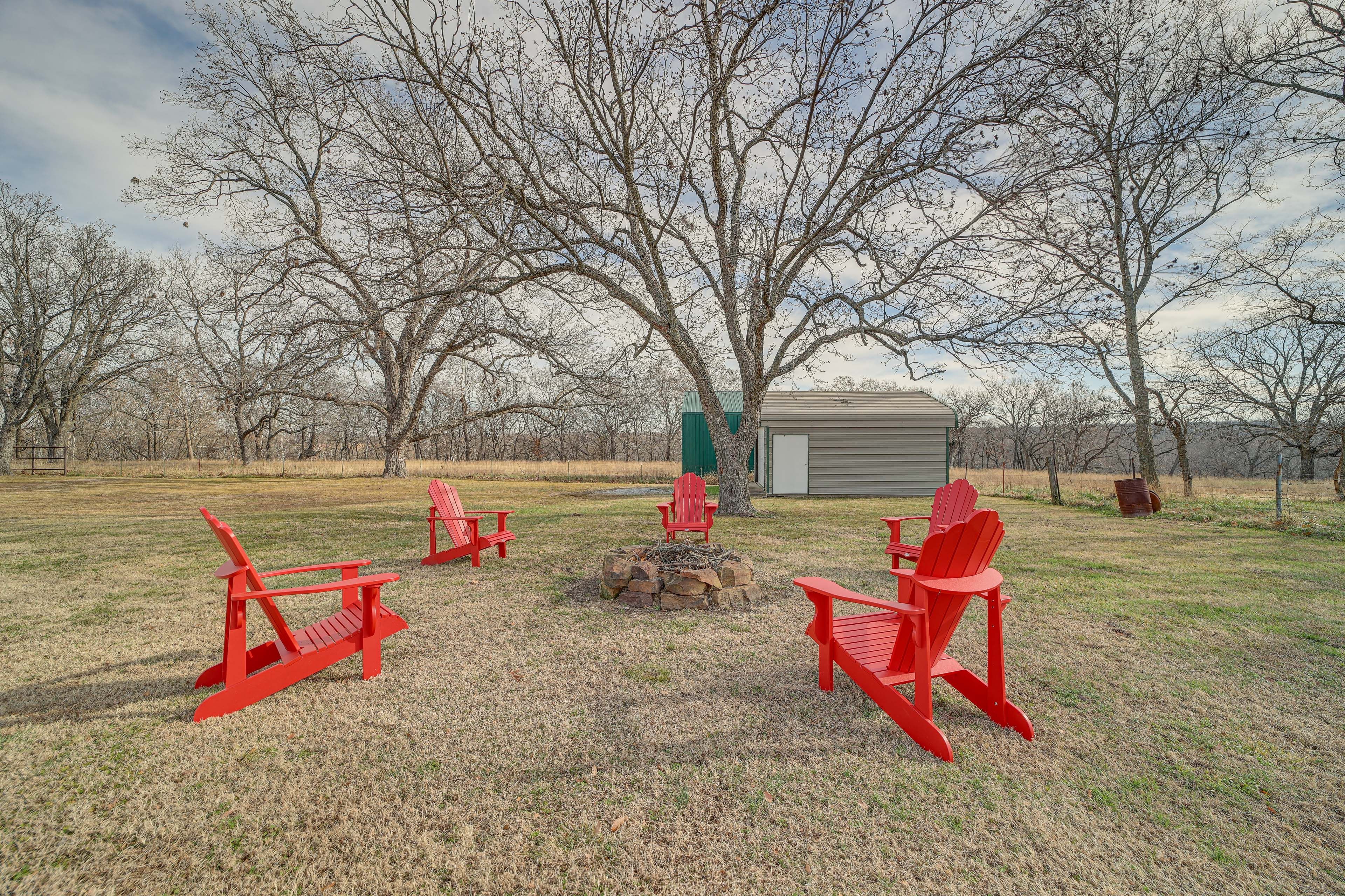 Wood-Burning Fire Pit