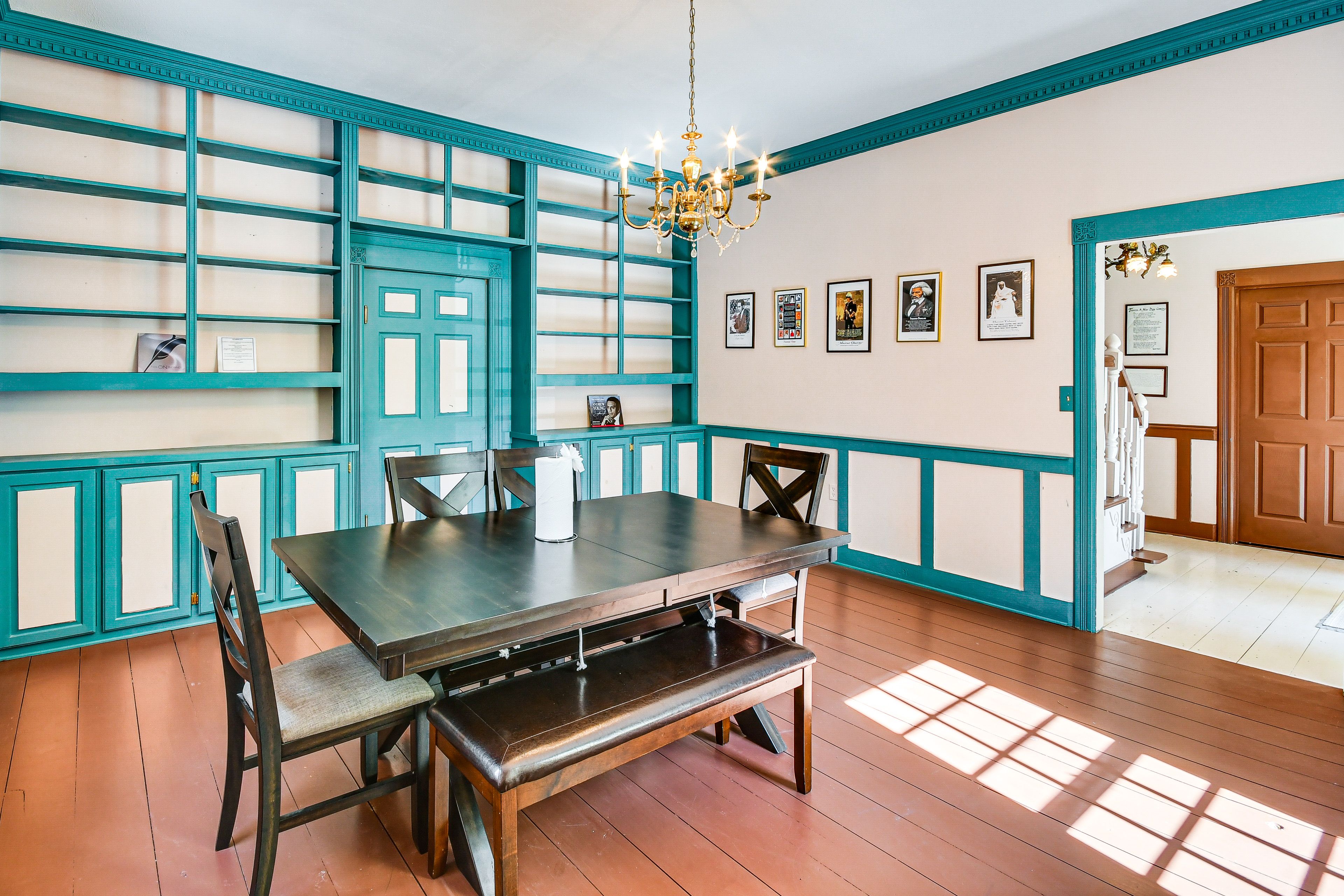 Dining Room | Dishware/Flatware Provided | 1st Floor