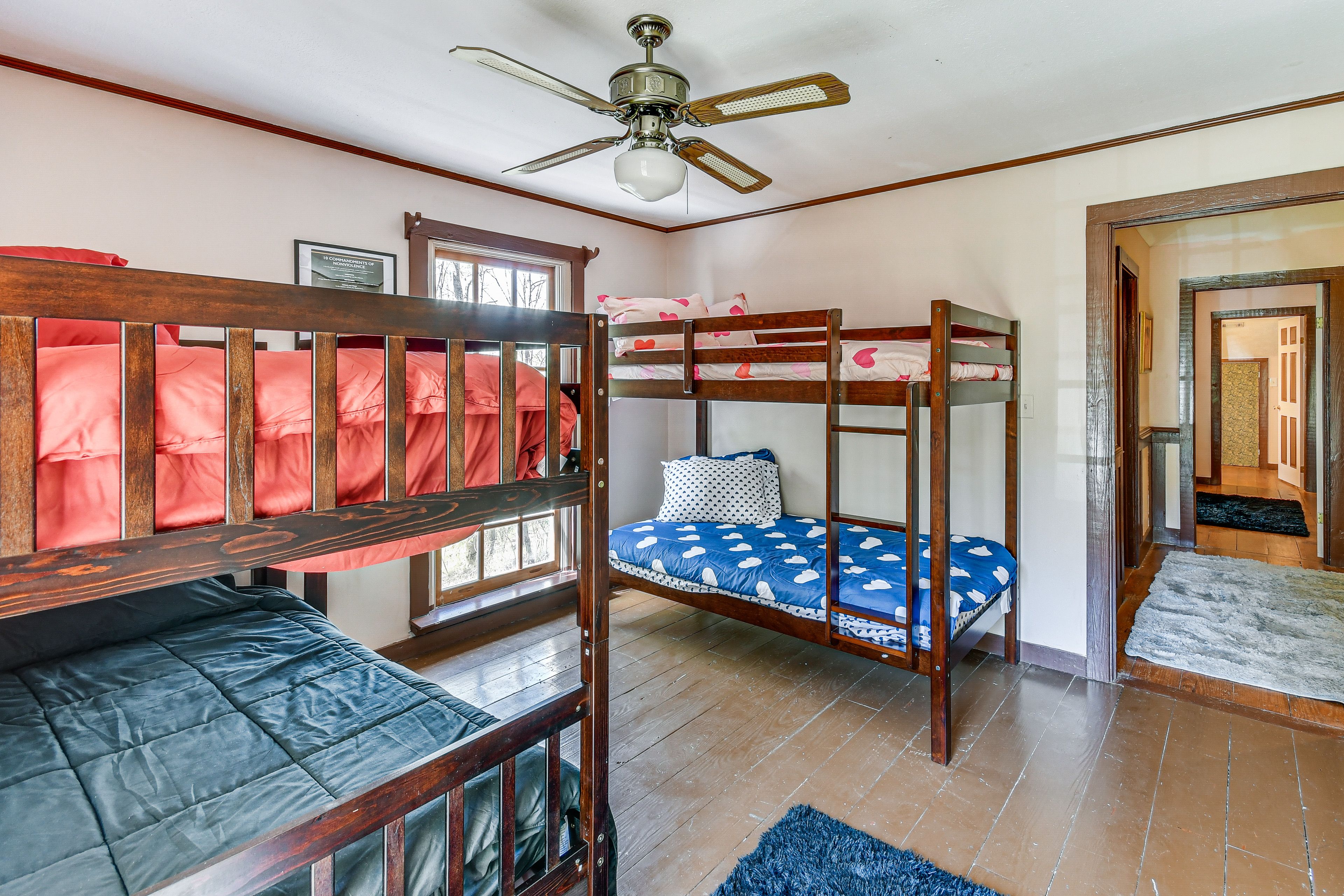 Bedroom 1 | Full Bunk Bed w/ Twin Trundle | Twin Bunk Bed | 2nd Floor