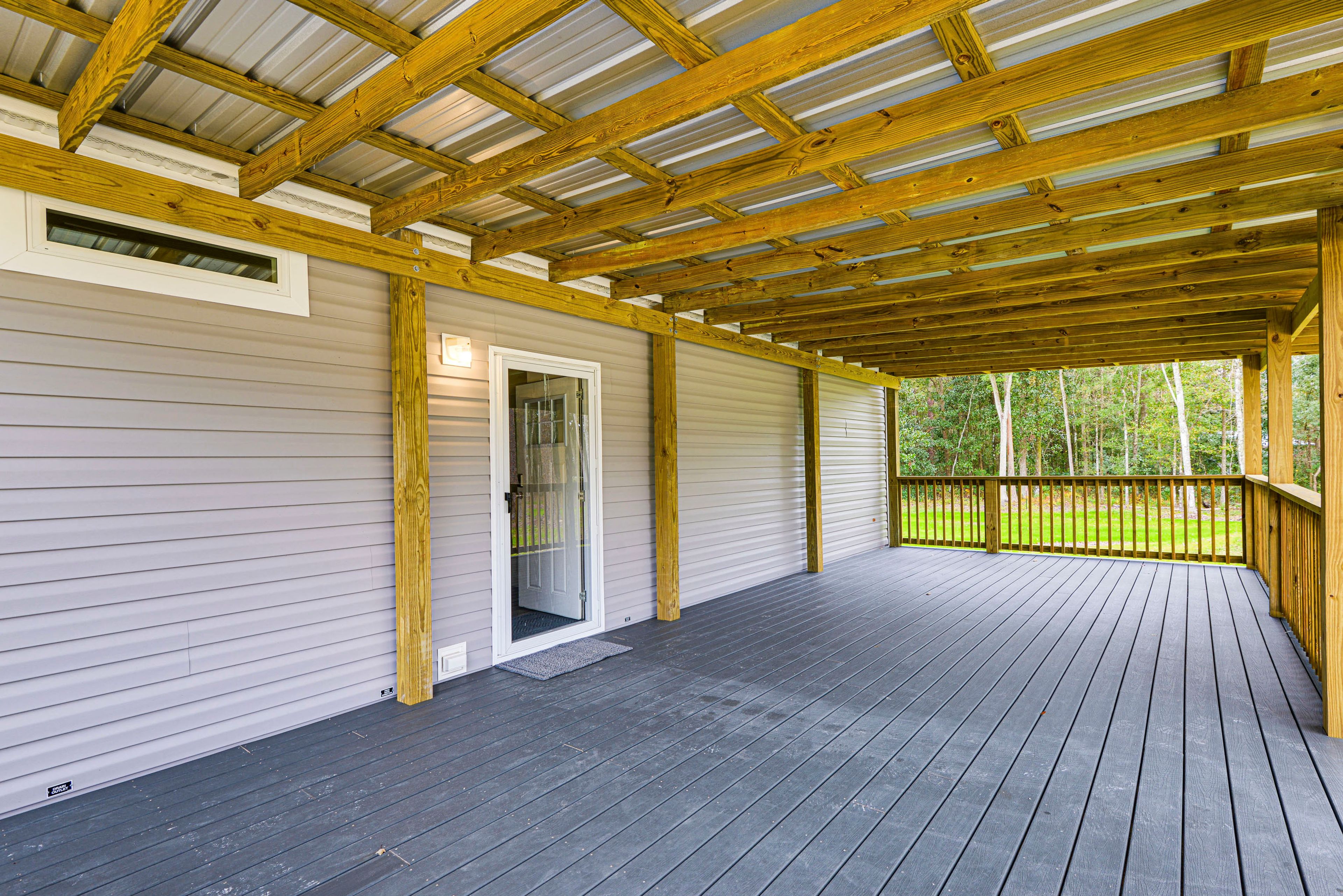 Covered Deck