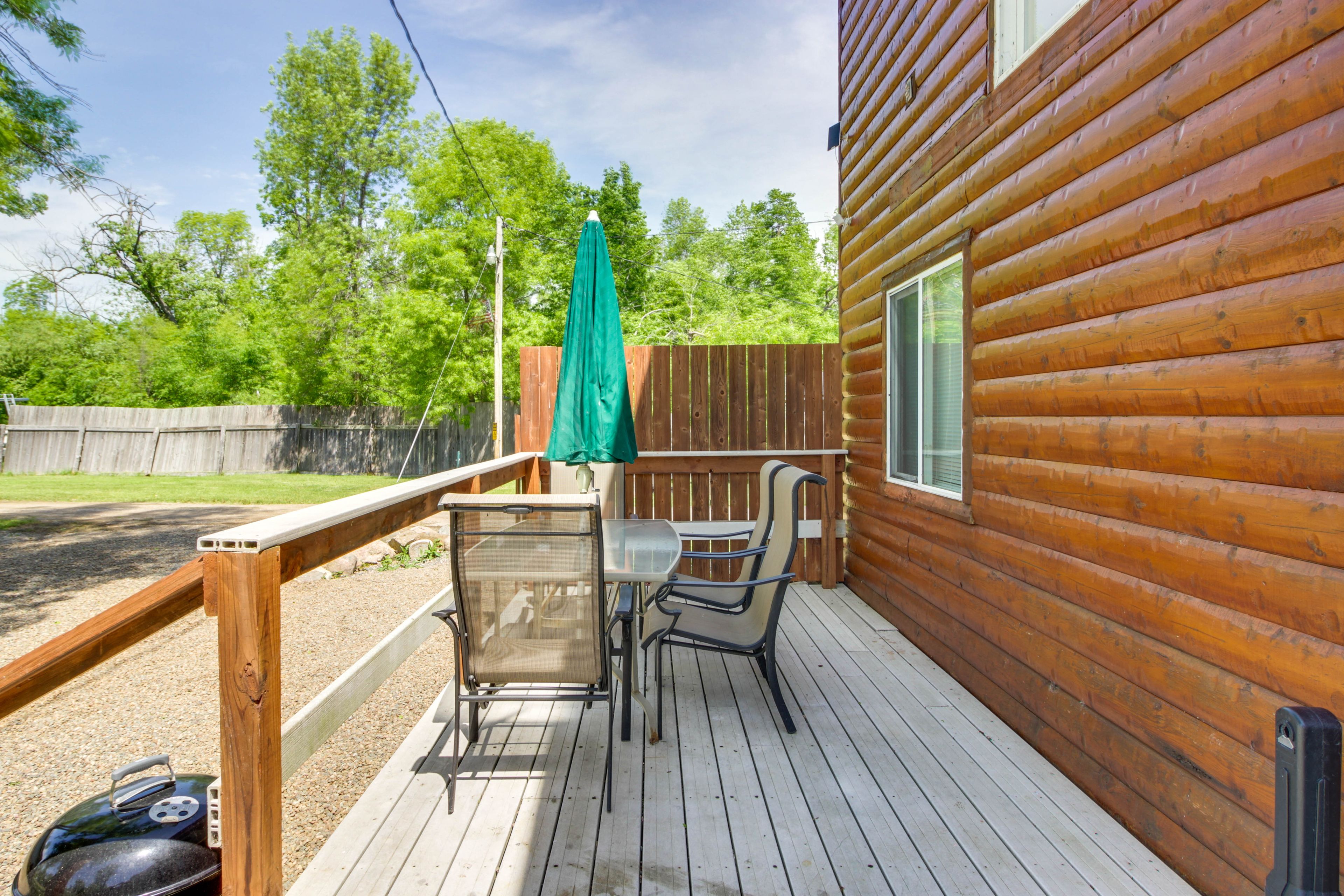 Private Deck | Dining Area