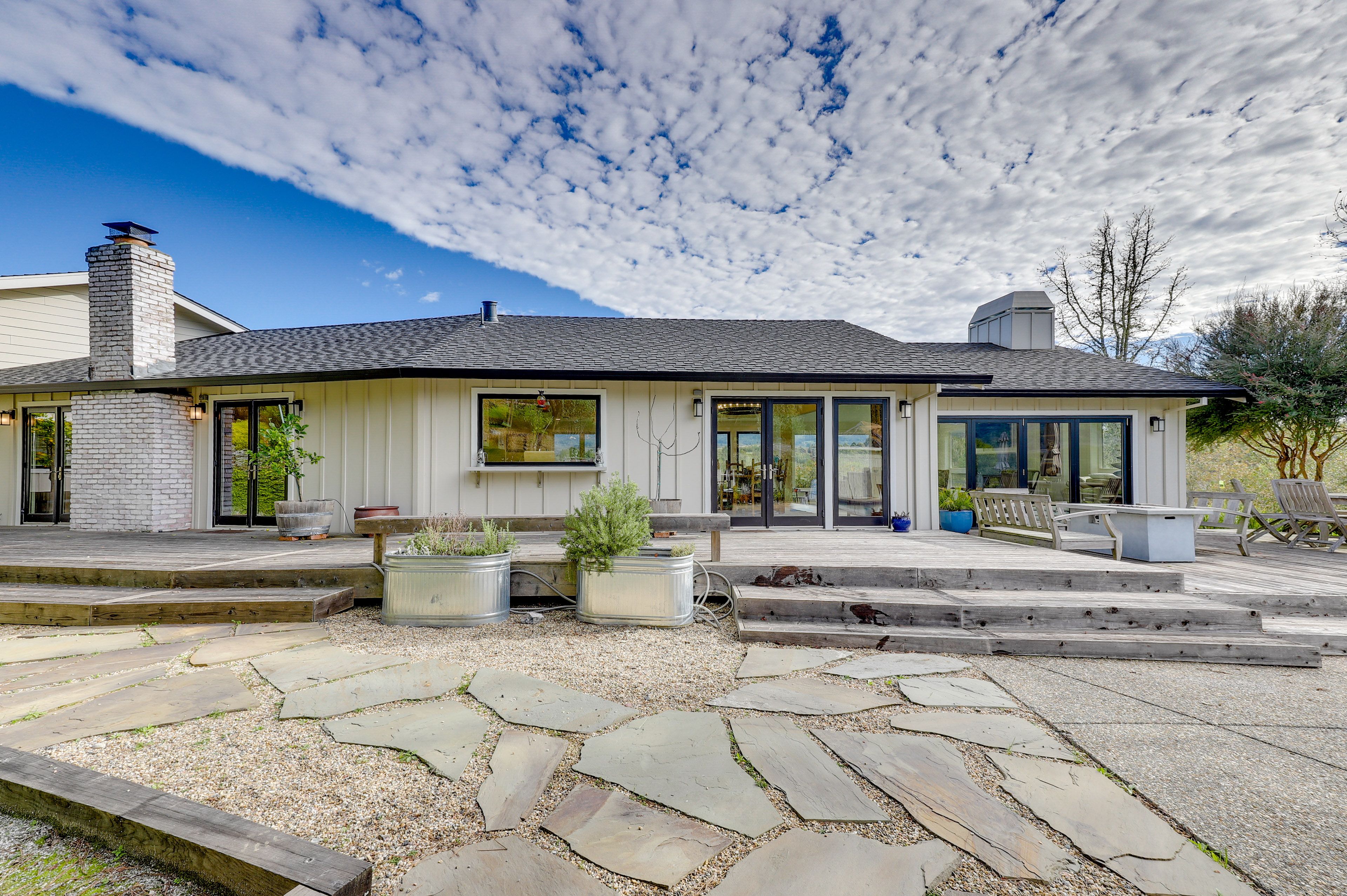 Back Patio | Lounge Seating | Outdoor Dining Area