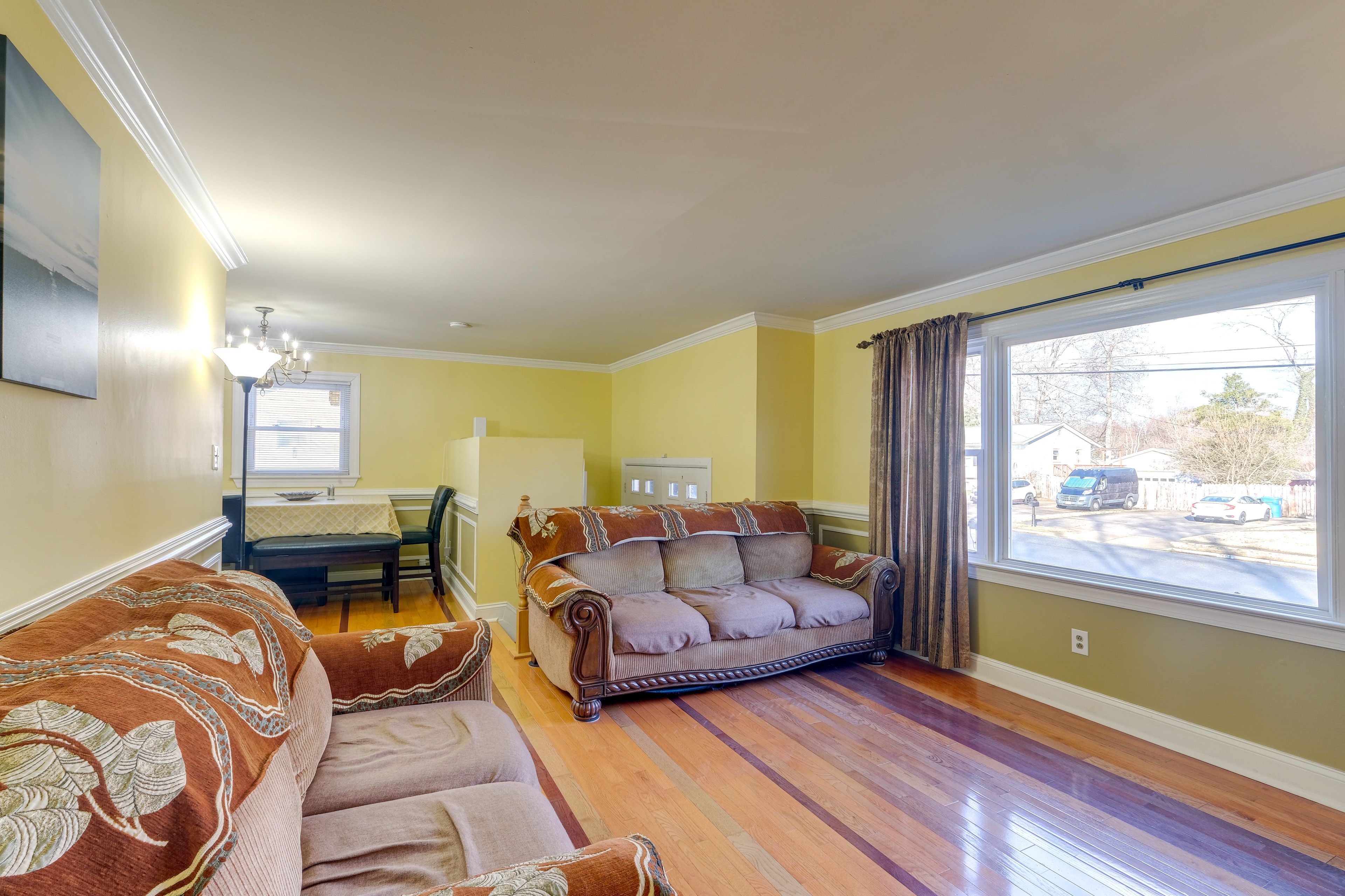 Living Space | Main Level | Central A/C + Heating