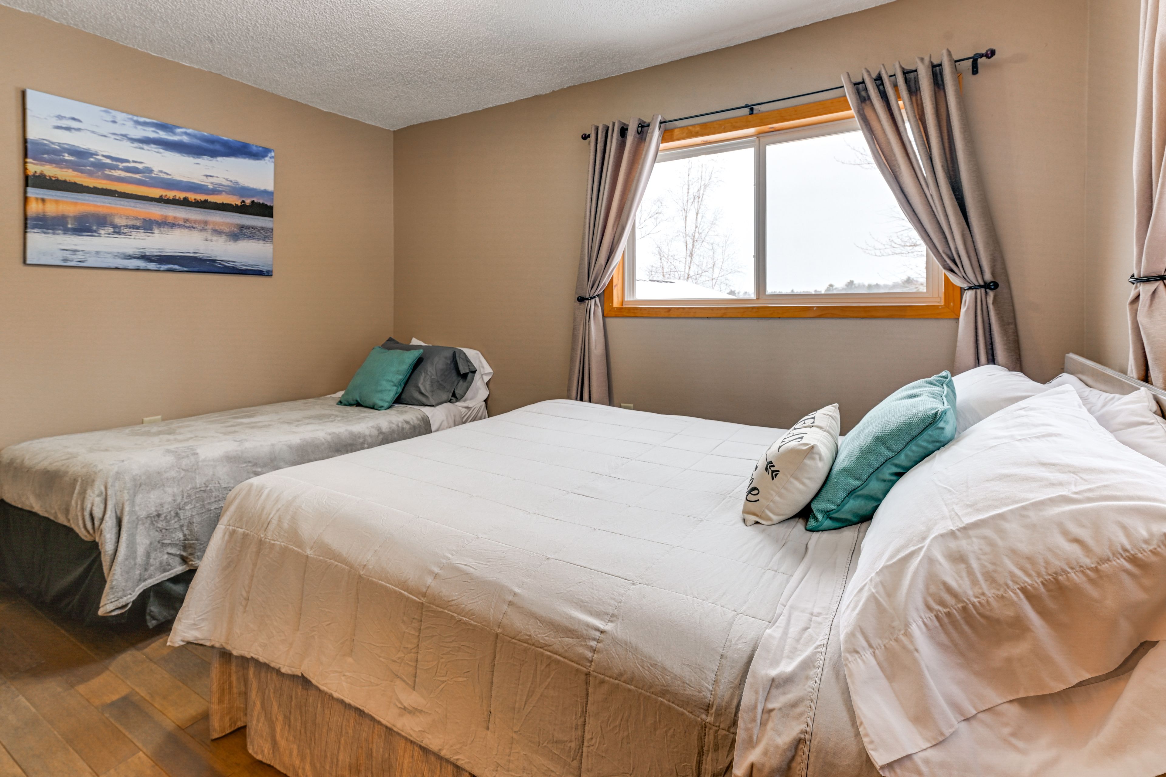 Bedroom 1 | 2nd Floor | Queen Bed | Twin Bed | Linens Provided
