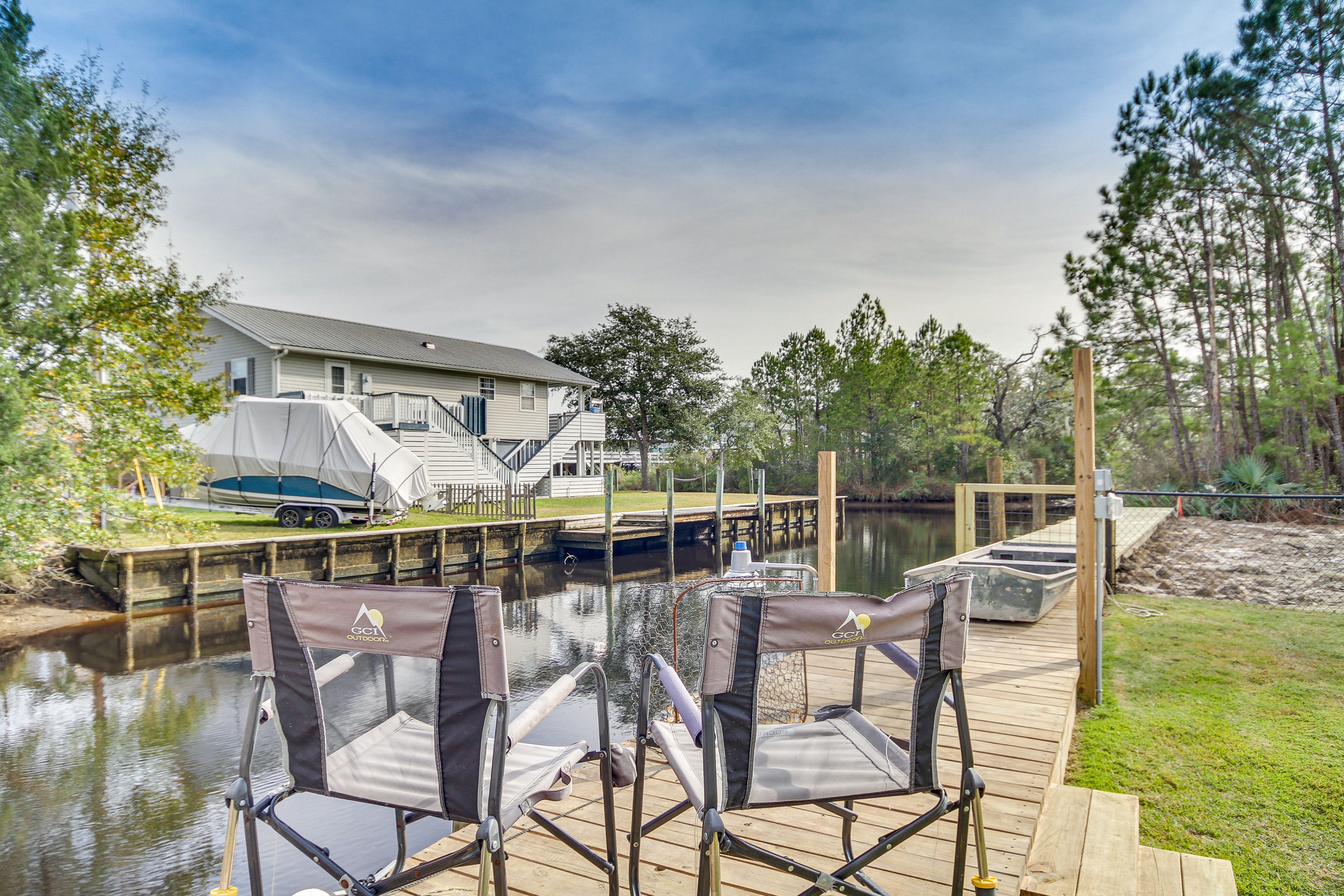 Private Dock | Boat Parking Allowed | Self Check-In | Dog Friendly w/ Fee