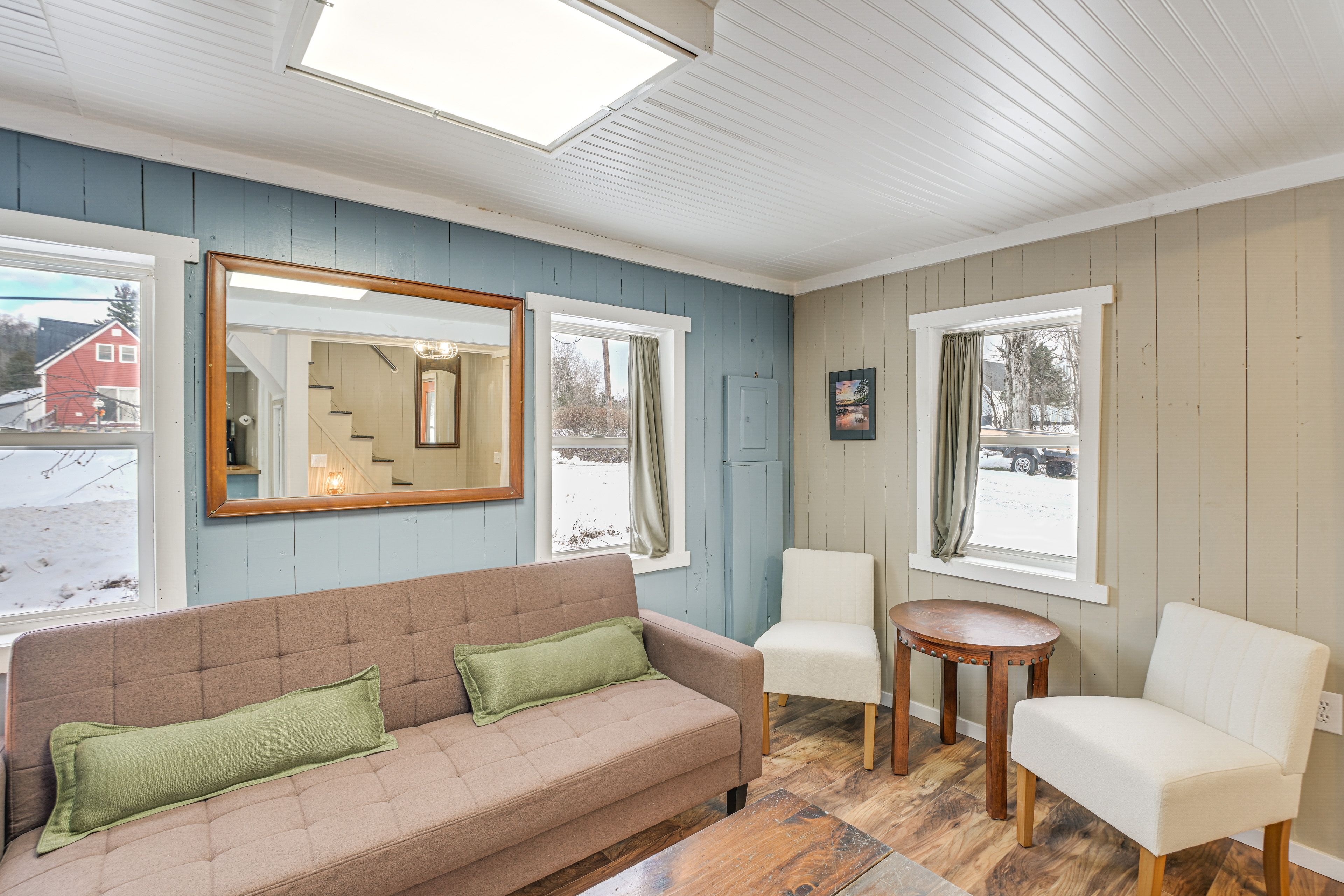 Living Room | Smart TV | Nexus Video Game Terminal | Full Sleeper Sofa