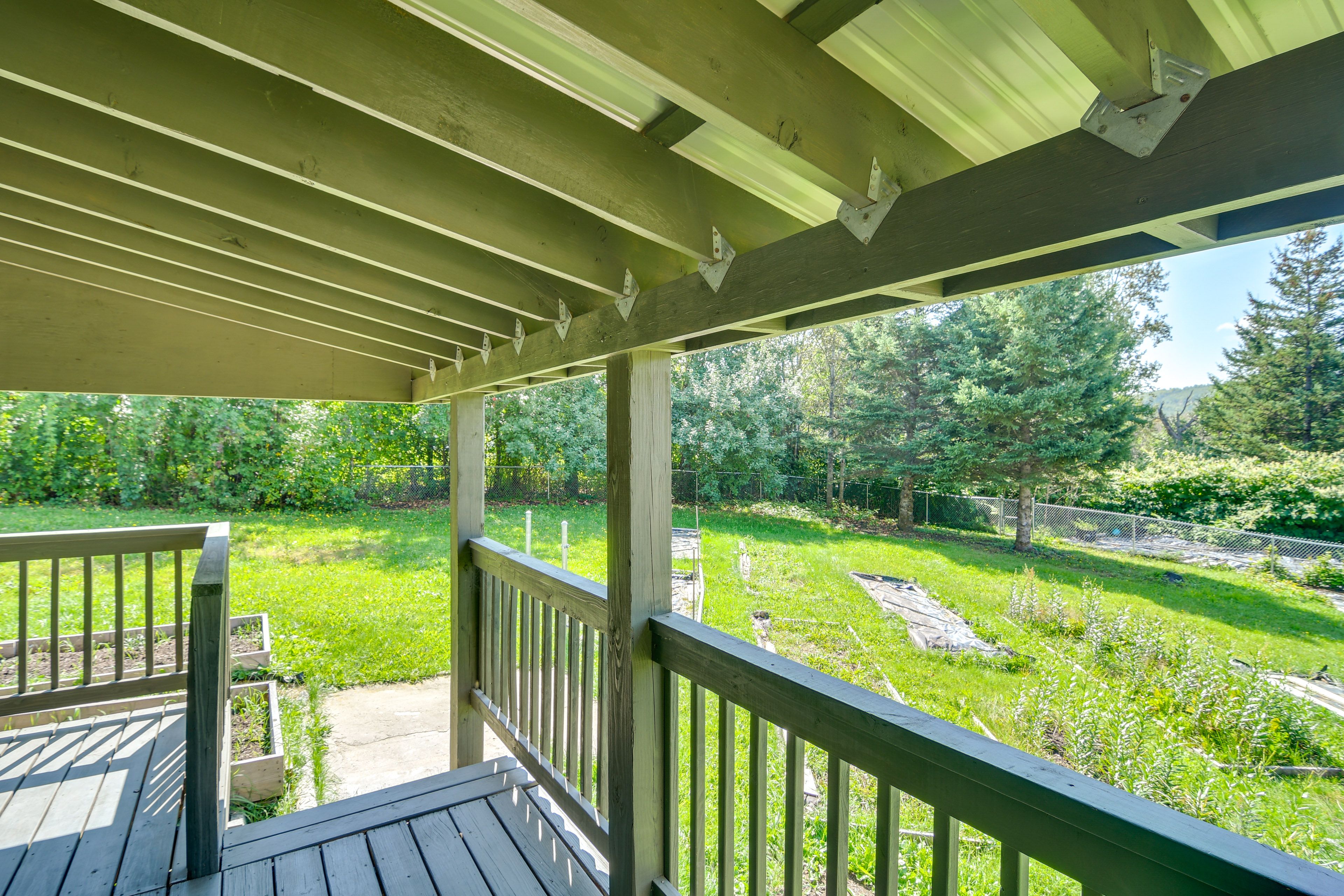 Private Covered Deck
