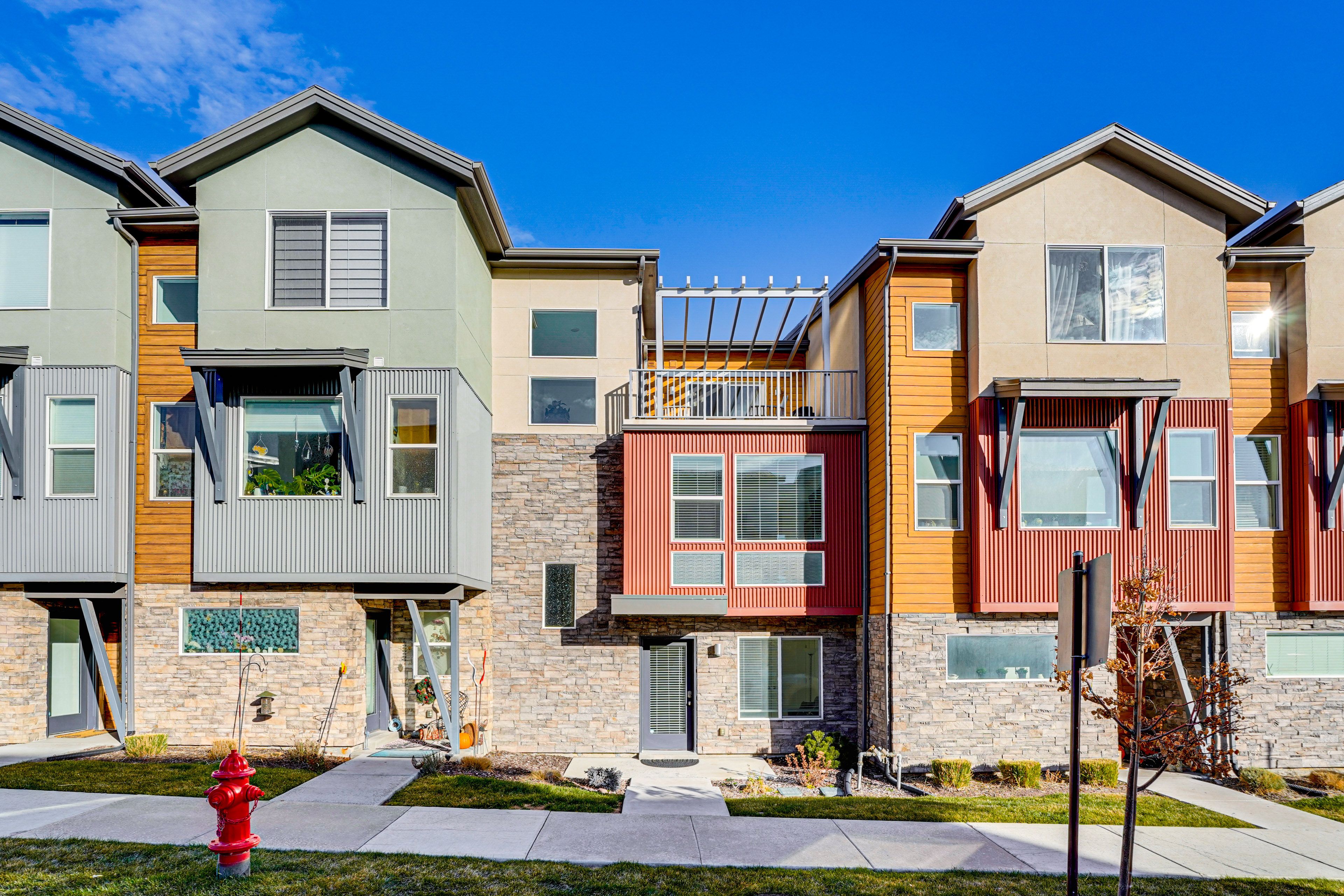 Exterior | Multi-Level Townhome