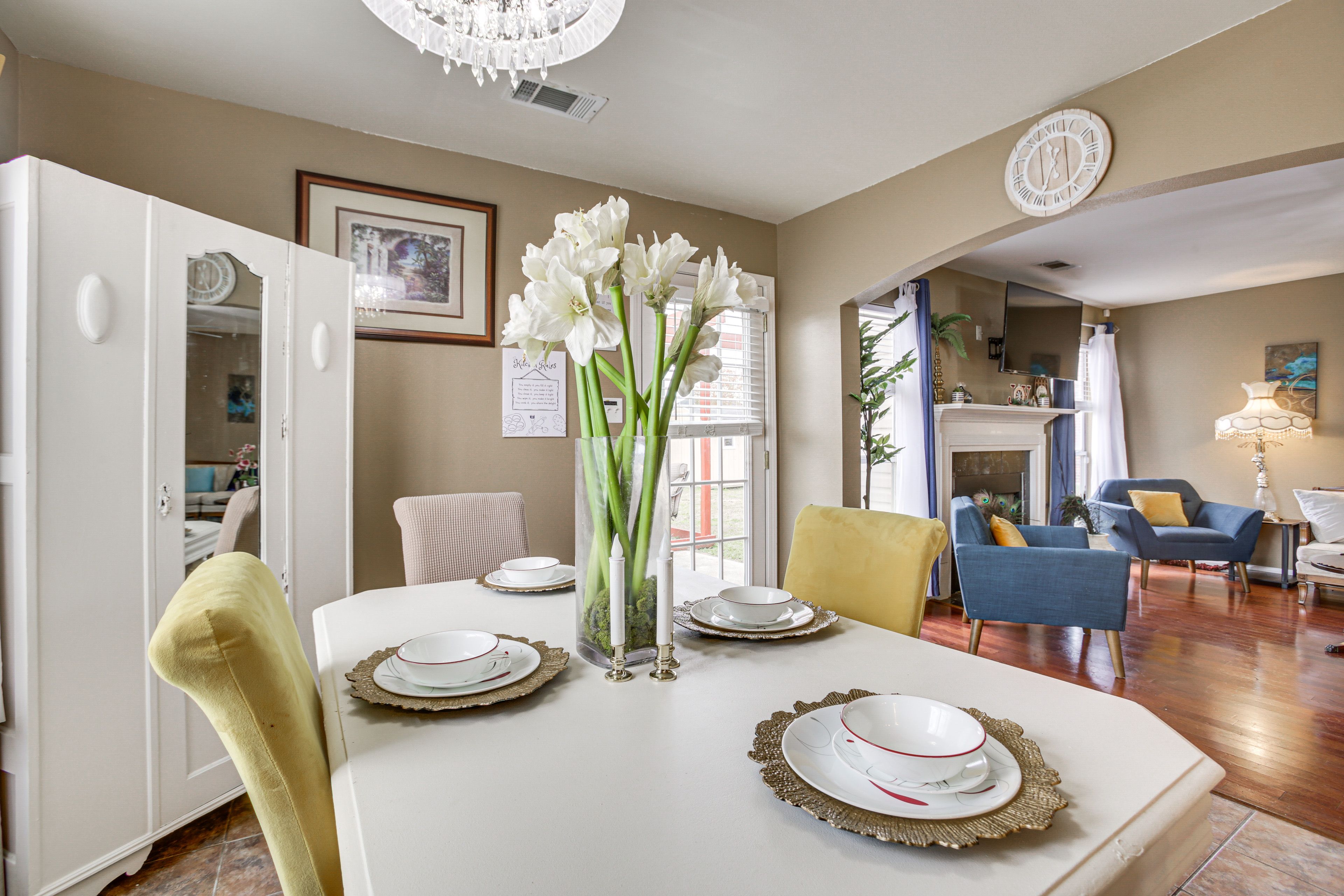Dining Room | 1st Floor | Dishware + Flatware