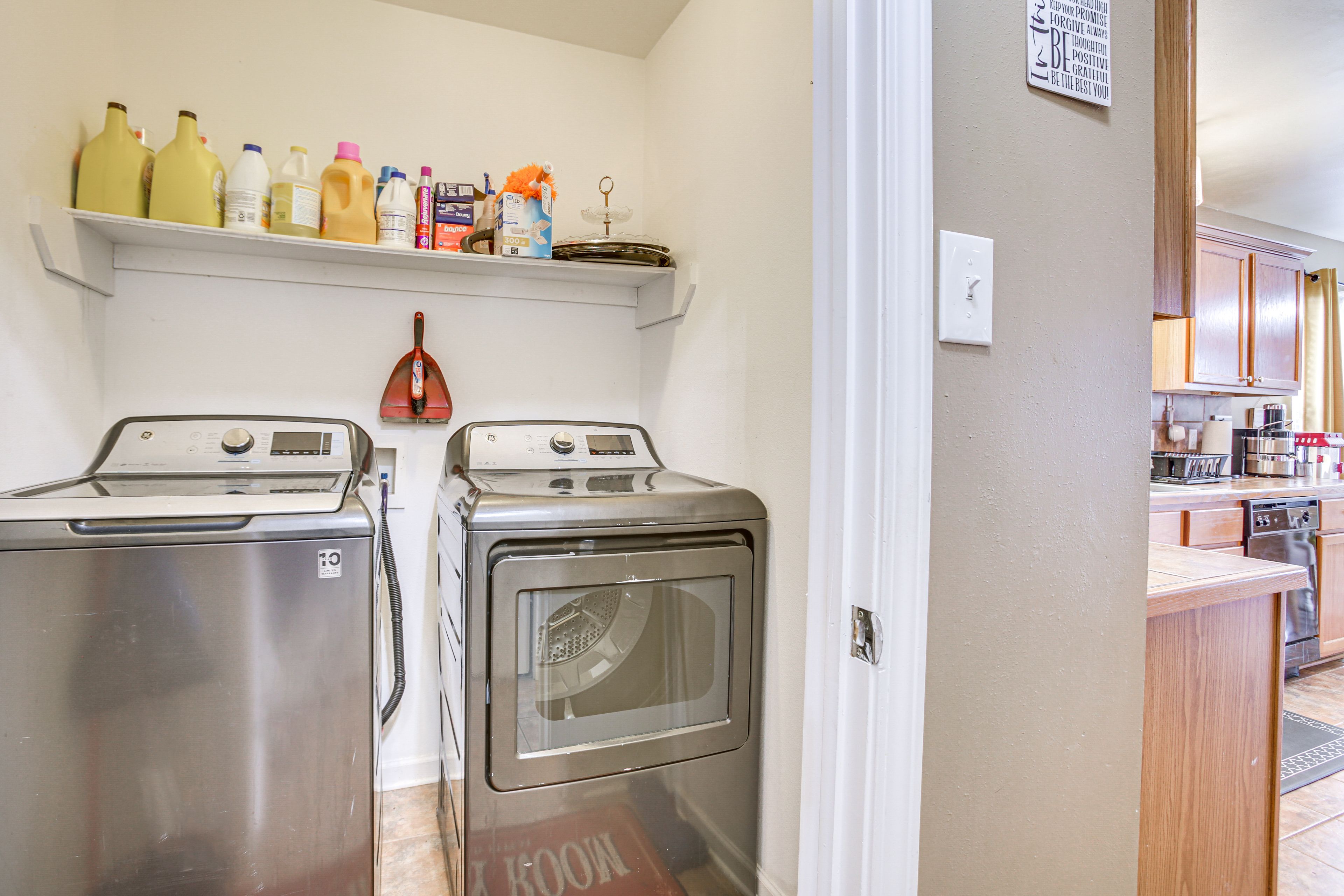 Laundry Room | 1st Floor | Washer + Dryer
