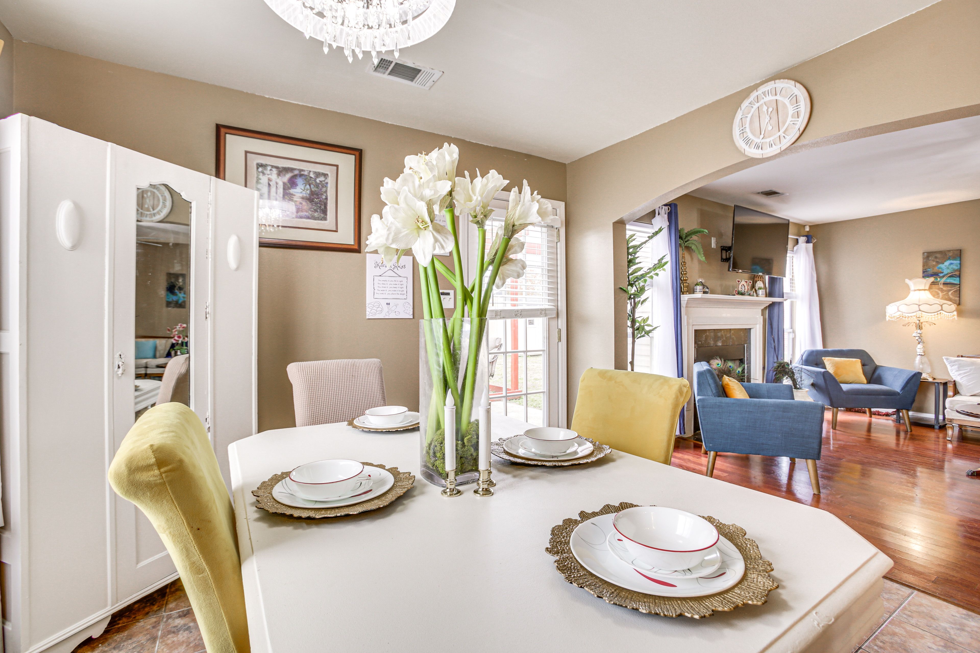 Dining Room | 1st Floor | Dishware + Flatware