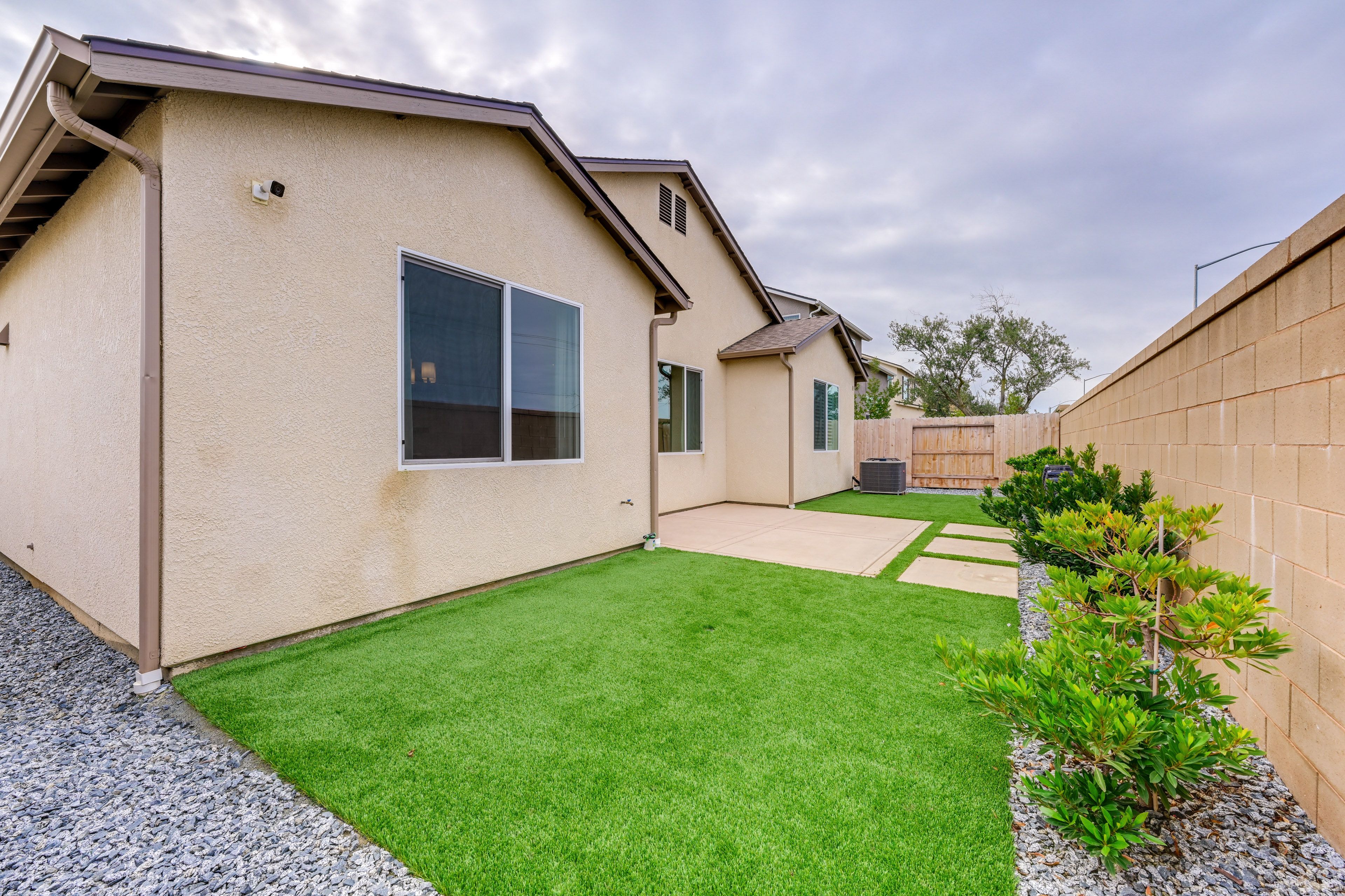 Fenced Backyard | Patio