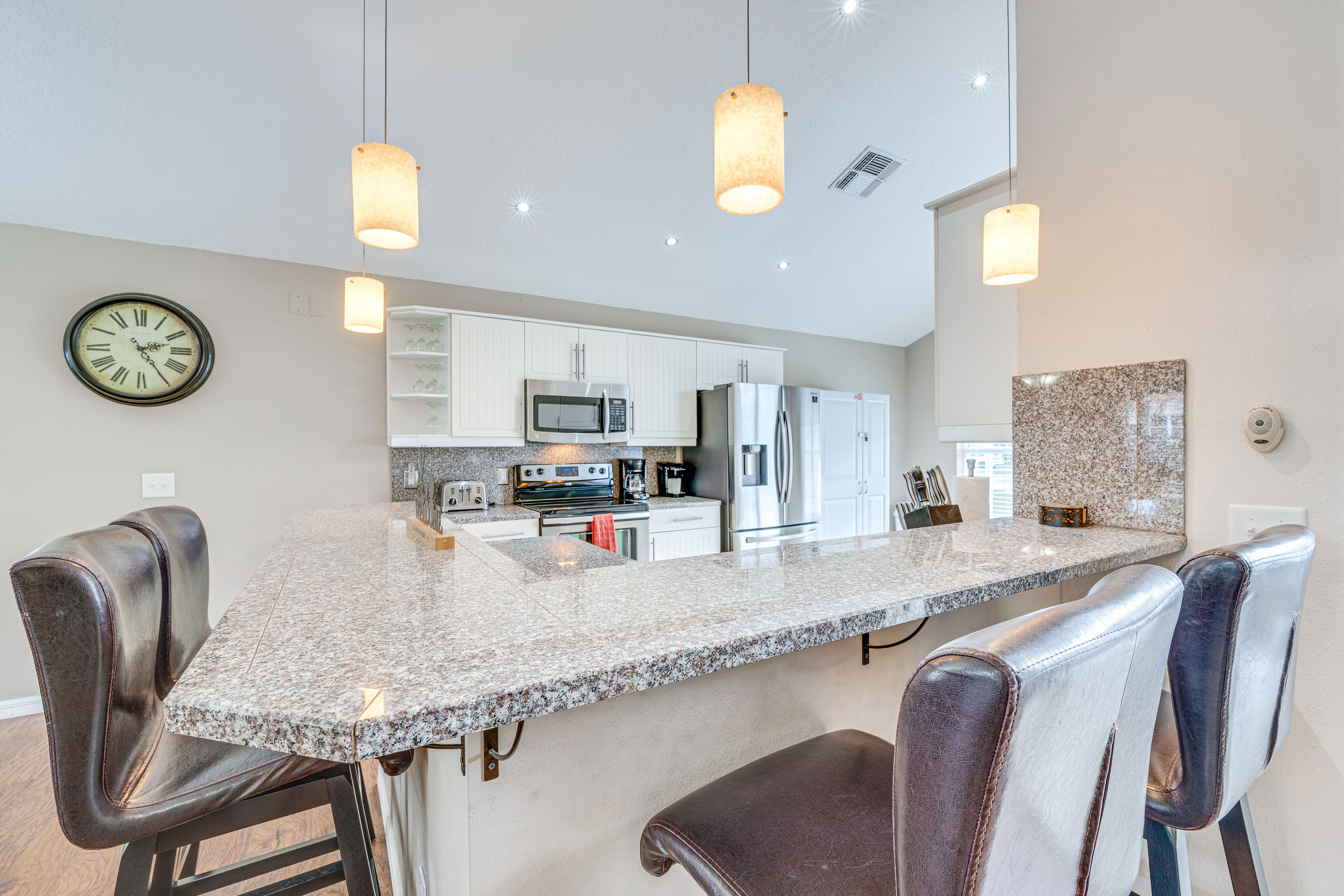 Kitchen | 1st Floor | Drip Coffee Pot | Keurig | Toaster