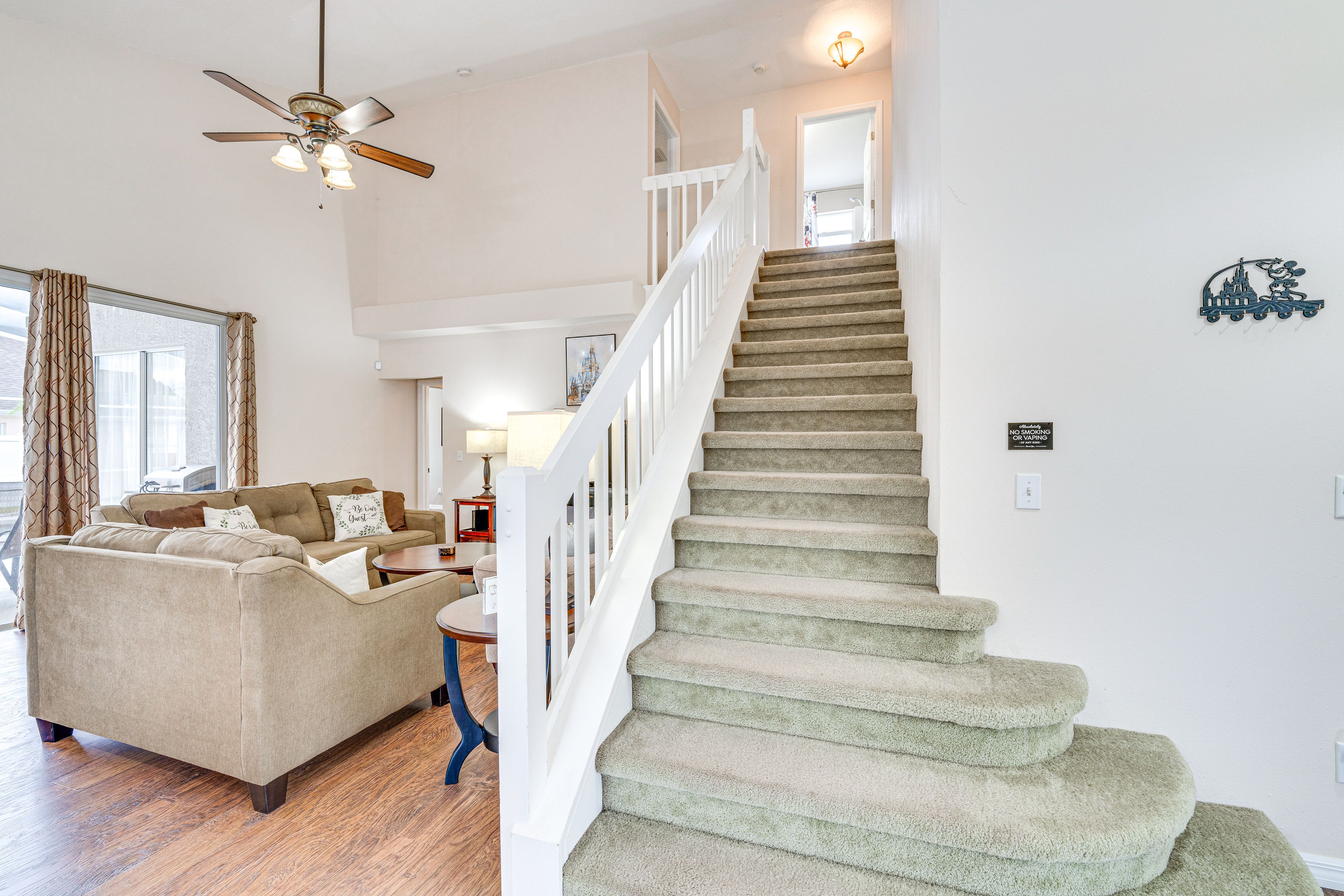 Stairs to Access 2nd Floor