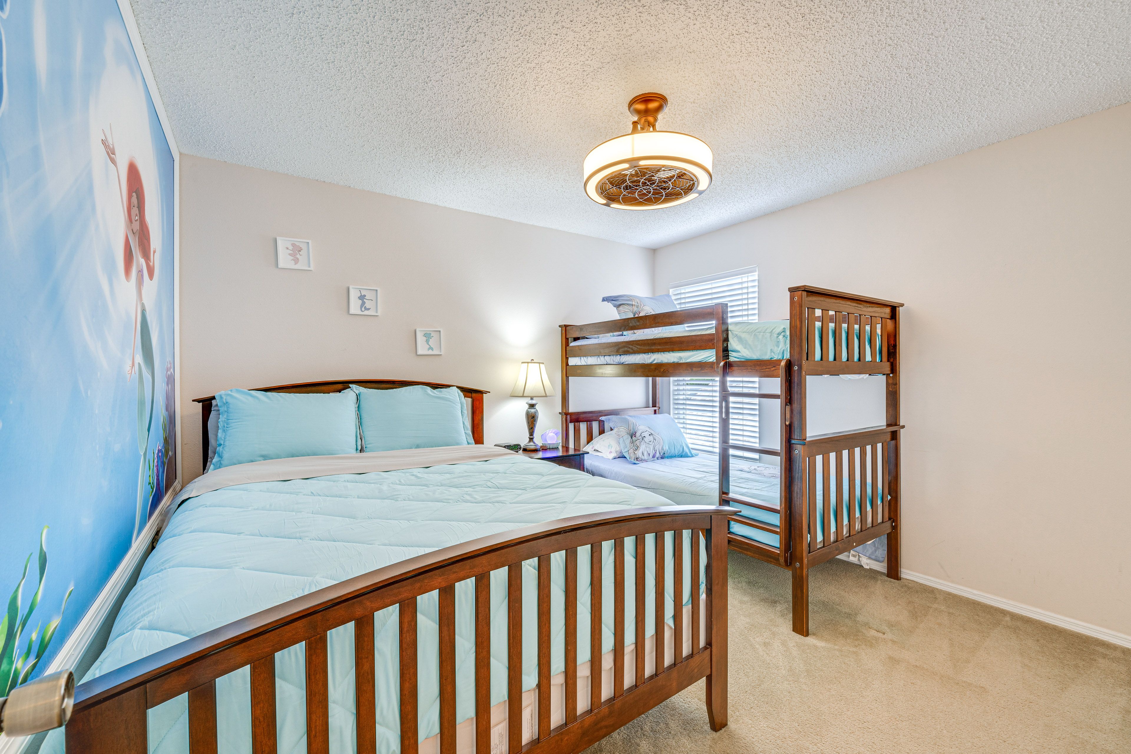 Bedroom 4 | Queen Bed | Twin Bunk Bed | 2nd Floor