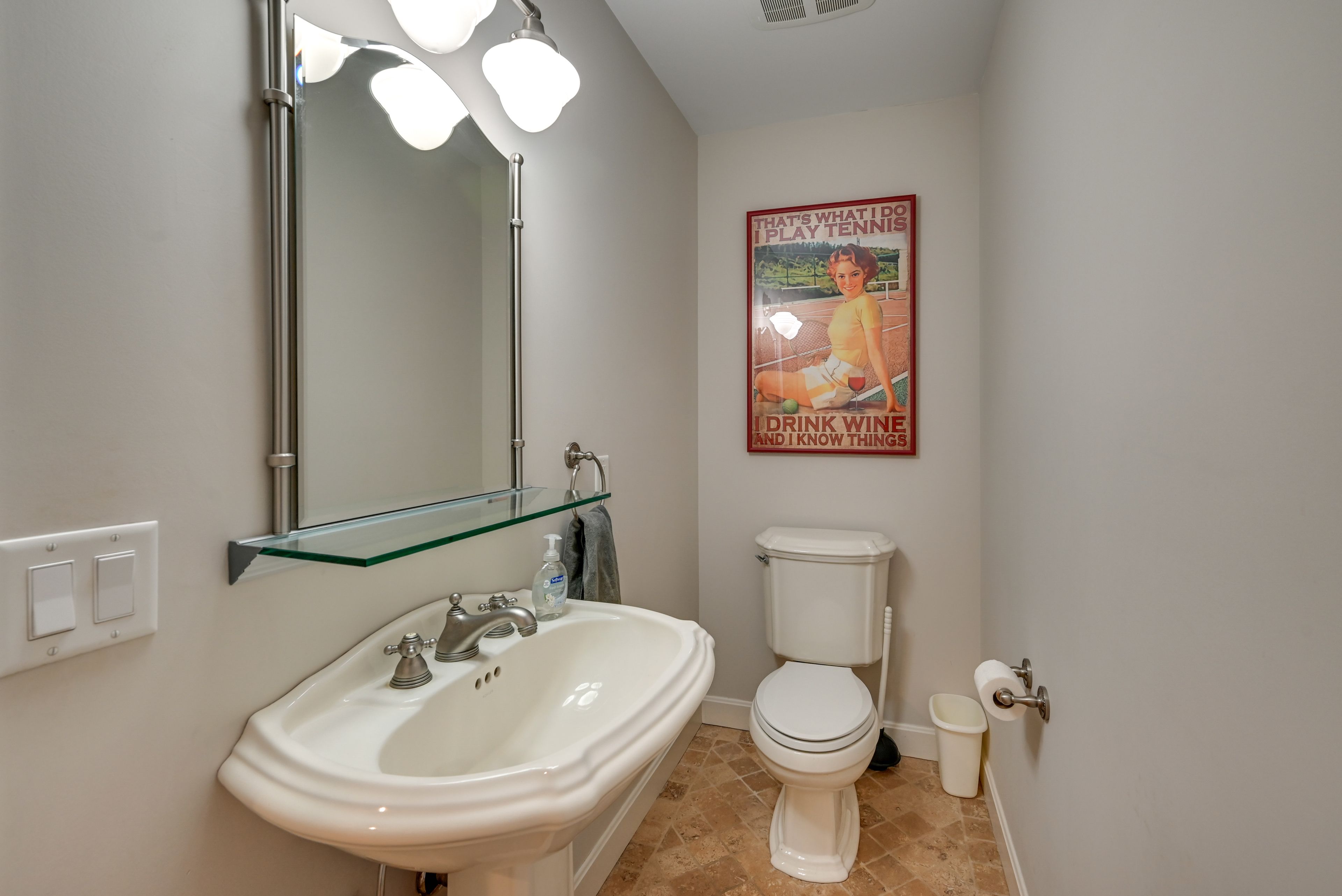 Half Bathroom | 1st Floor