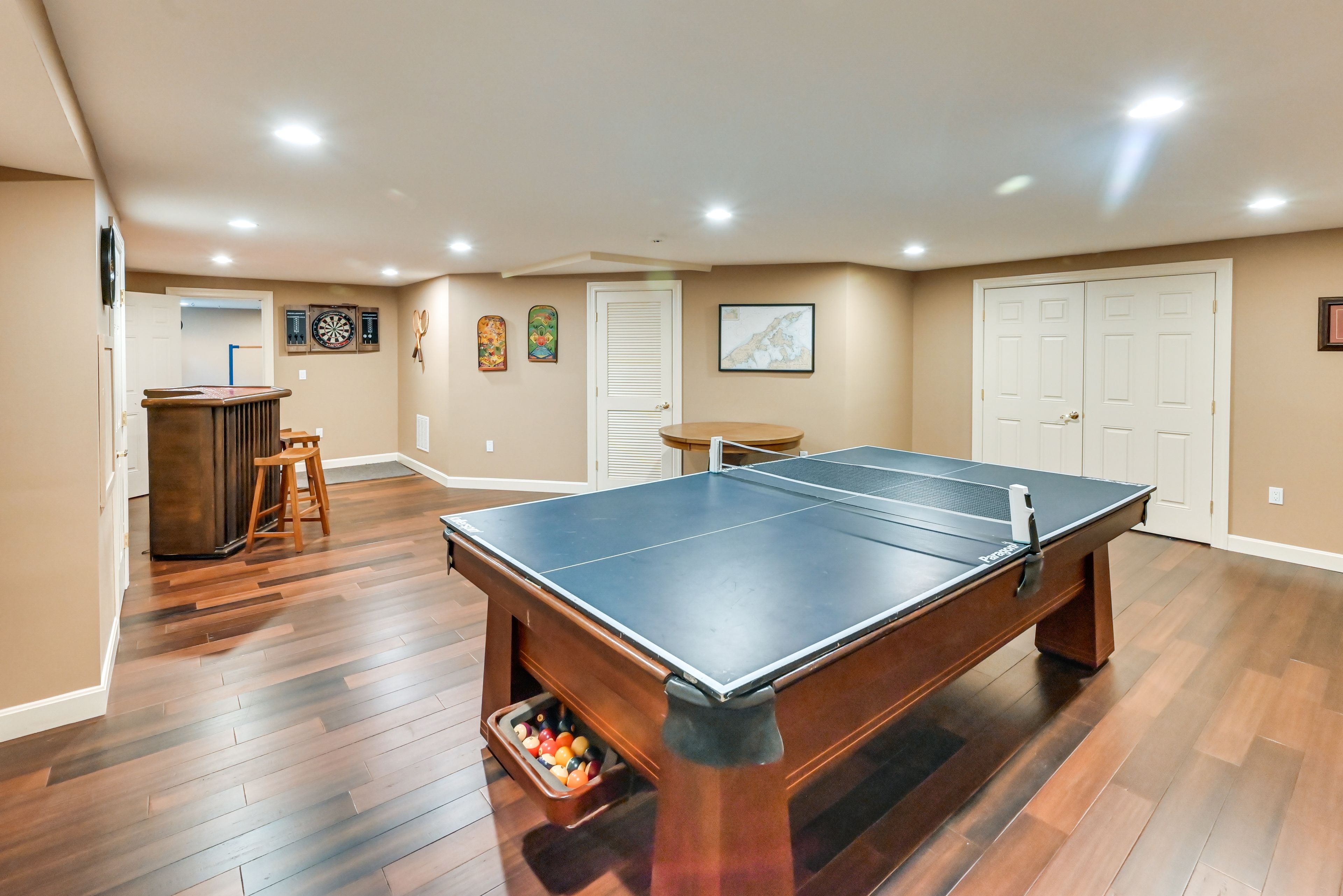 Game Room | Basement | Ping-Pong/Pool Table