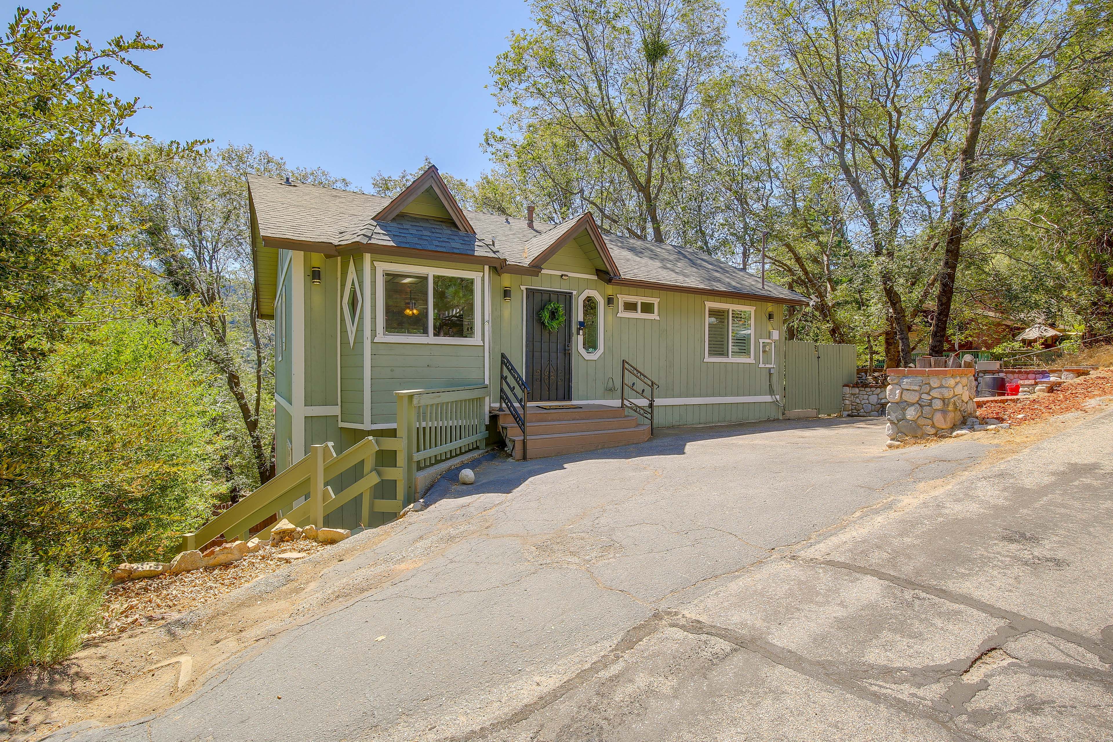 Cottage Exterior | Driveway Parking (2 Vehicles)