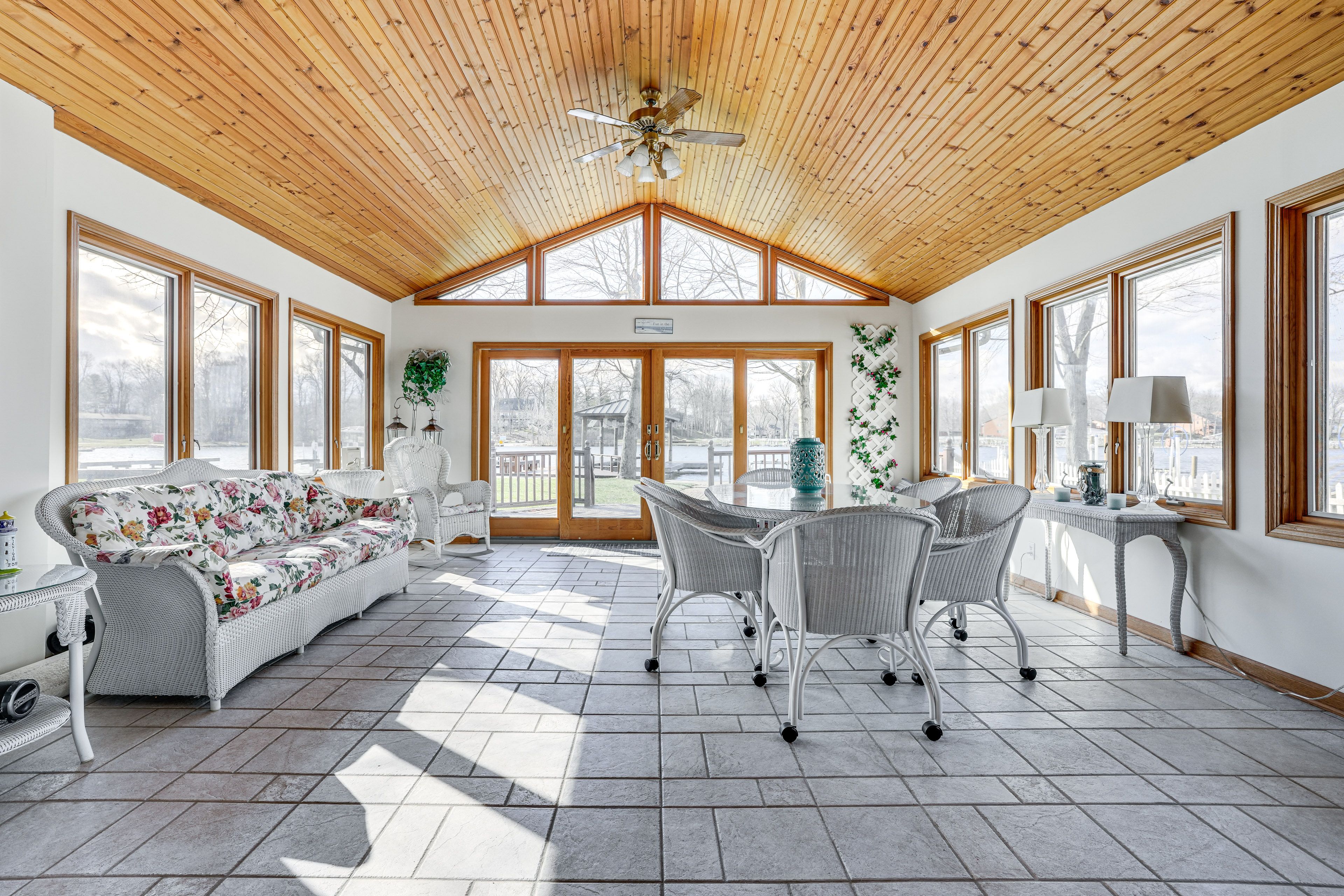 Sunroom | Lake Views