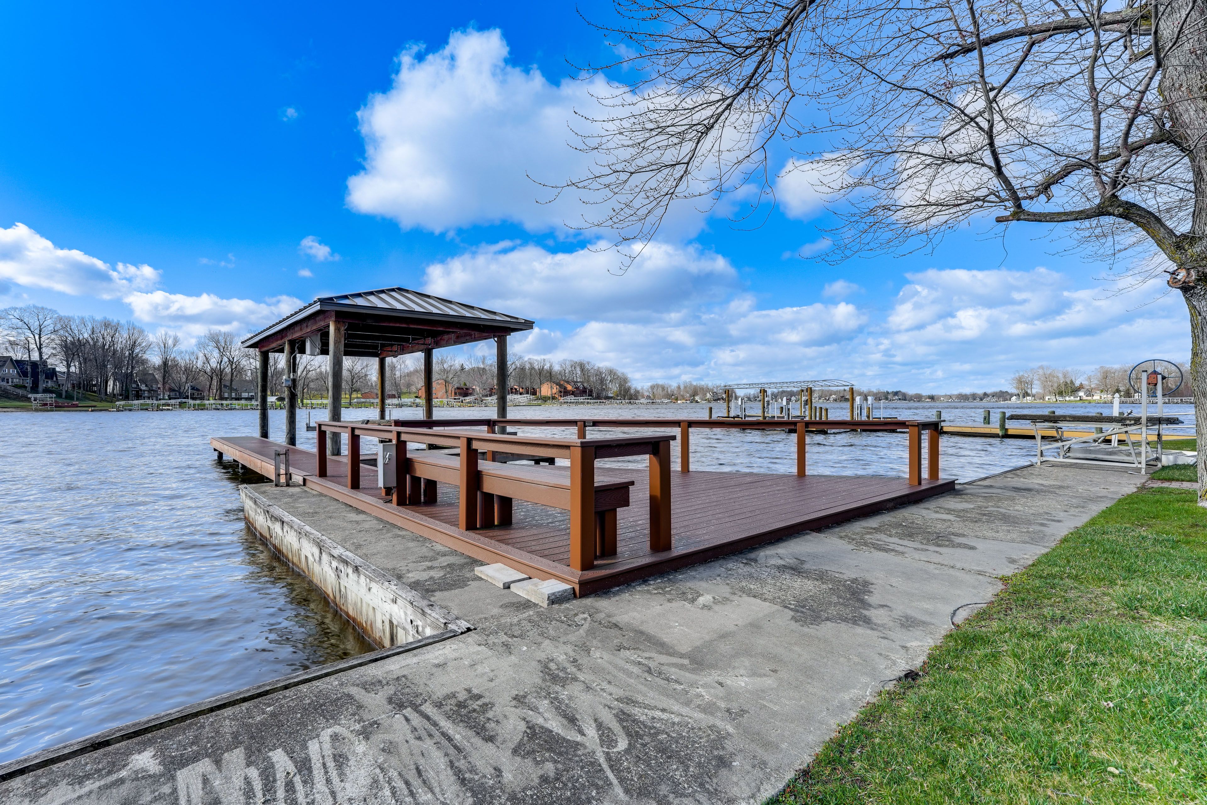 Private Dock | 4-Person Paddle Boat Provided