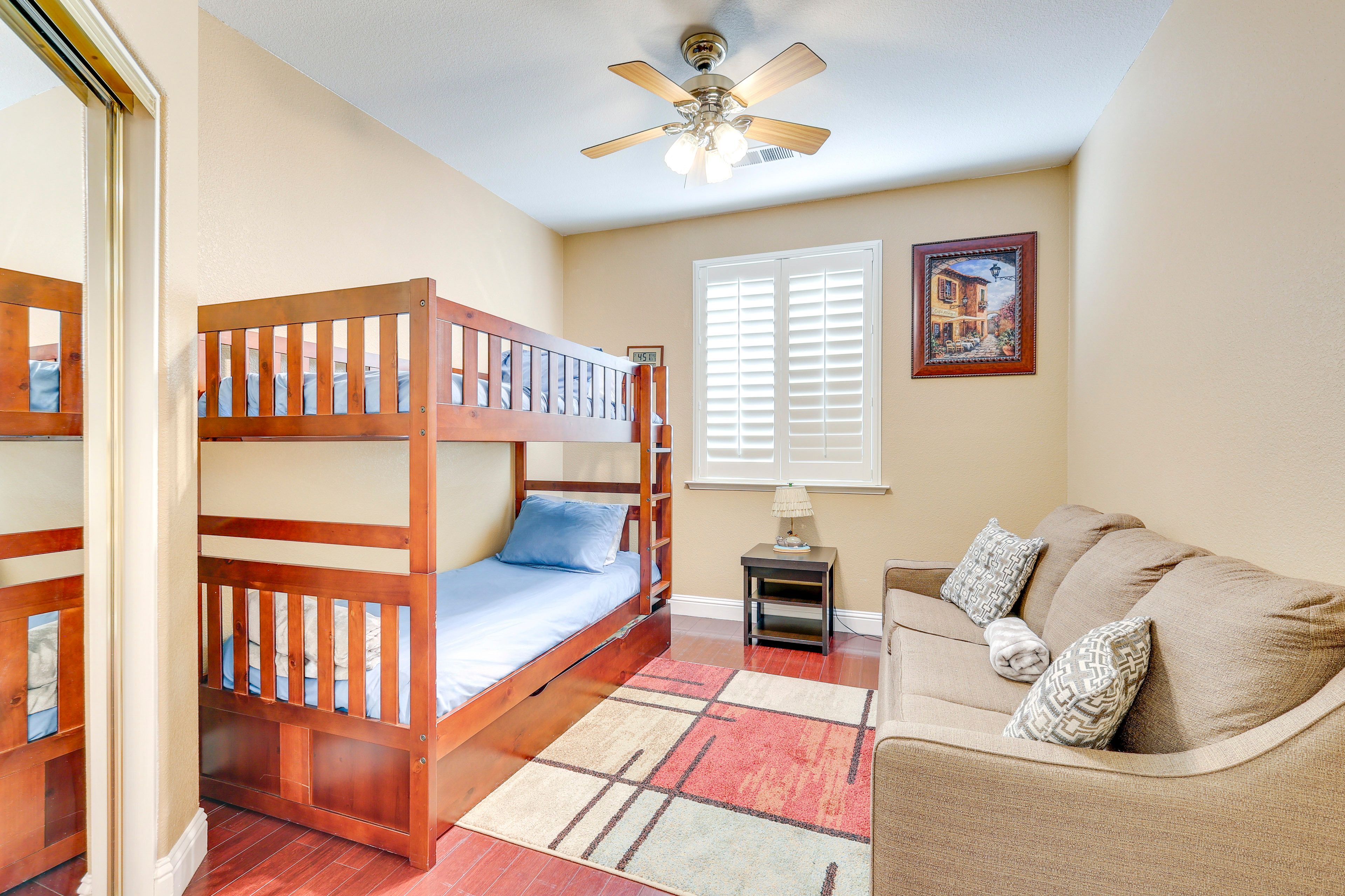 Bedroom 5 | Twin Bunk Bed | Sleeper Sofa | 1st Floor