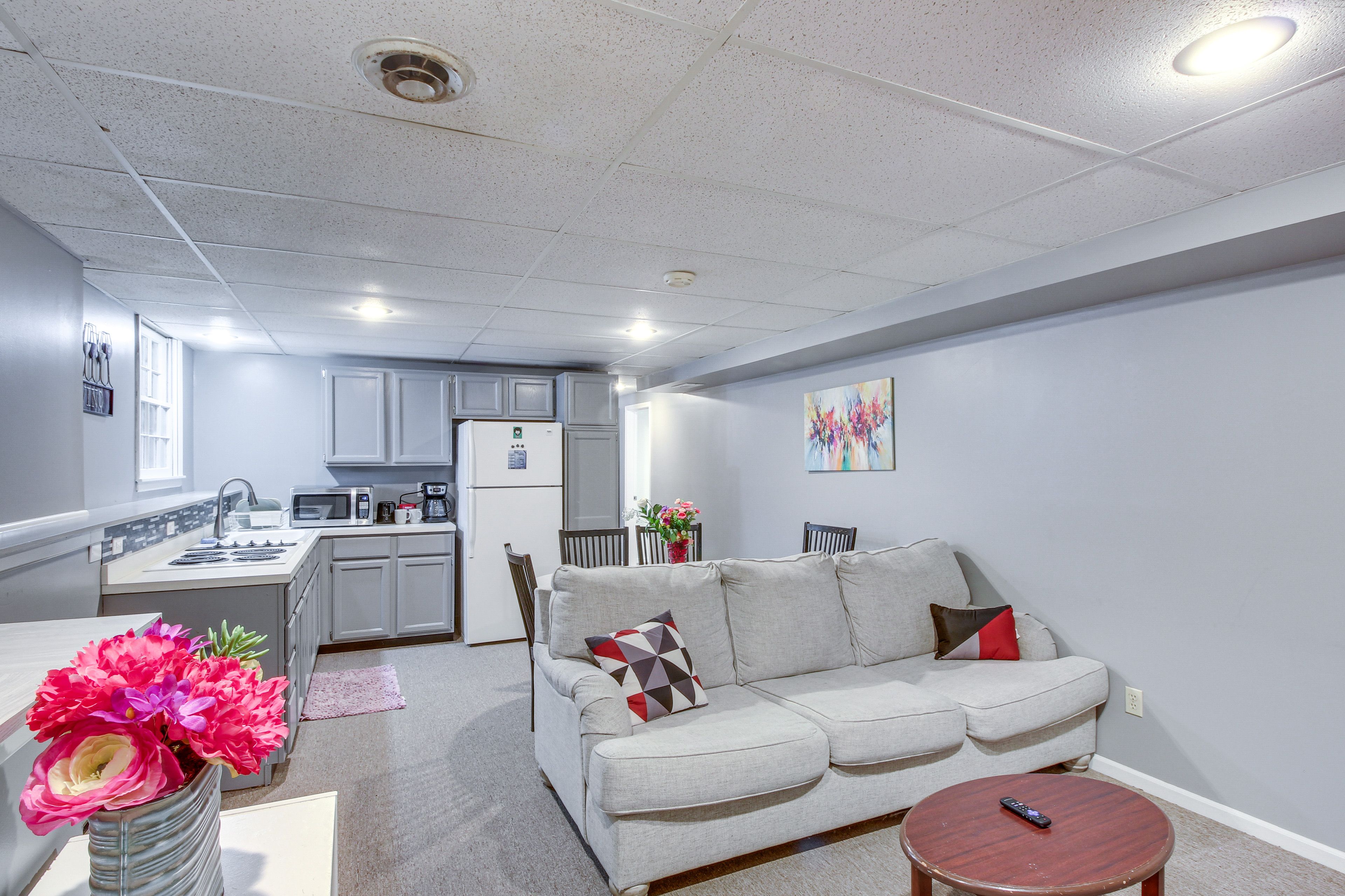 Shawnee Vacation Rental | 2BR | 1BA | 650 Sq Ft | Step-Free Access