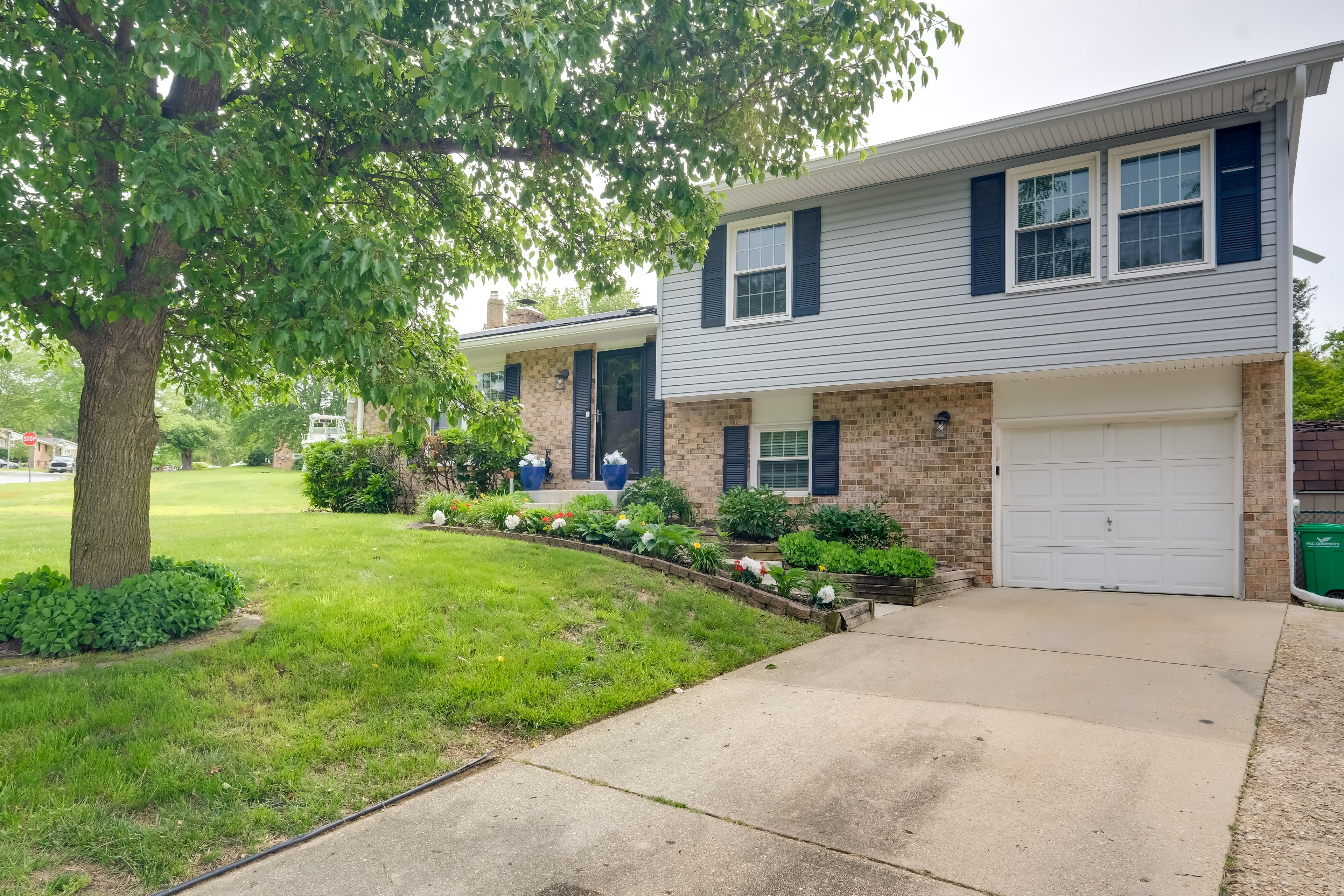 Property Exterior | 3-Story House | Fenced-In Yard