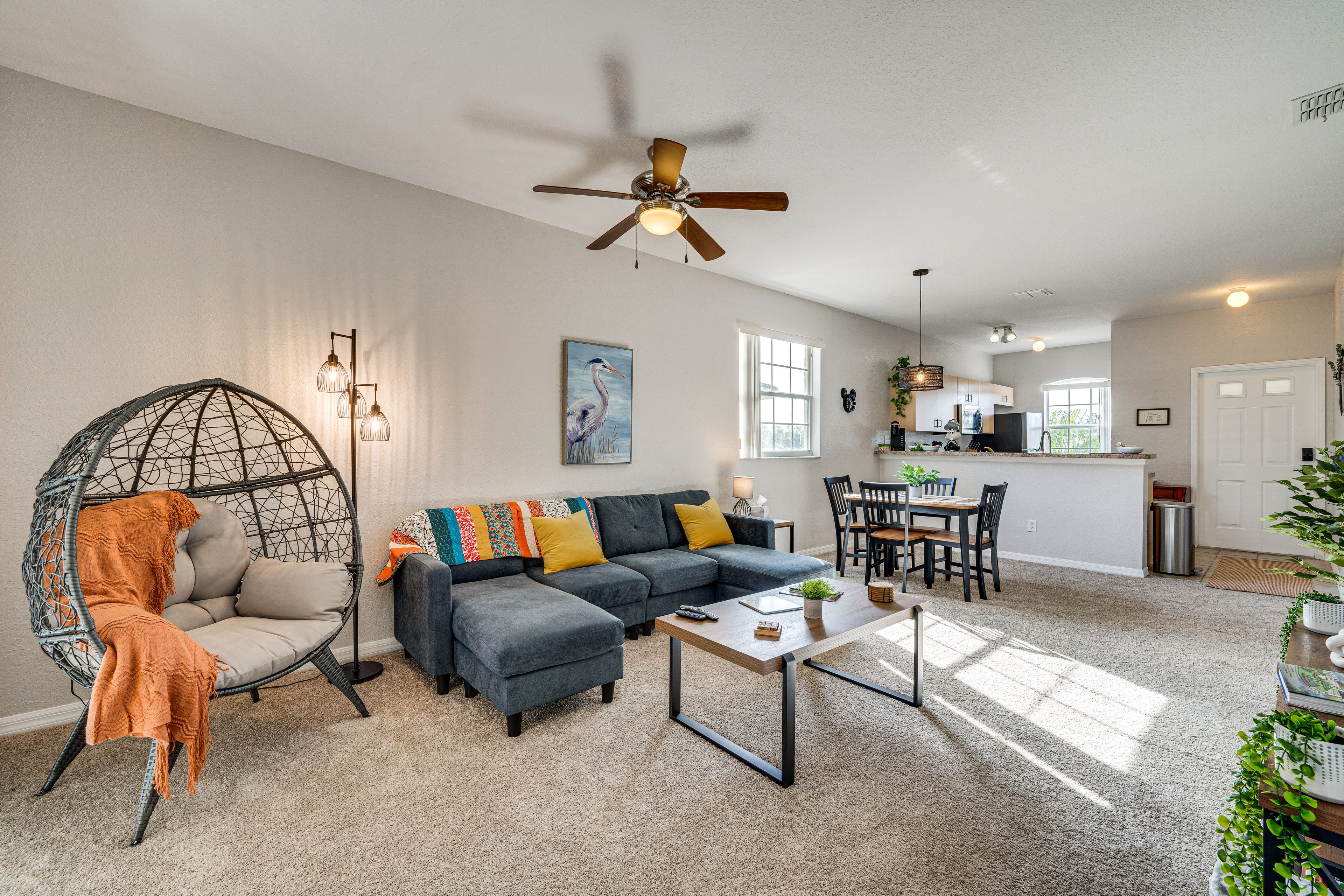 Poinciana Vacation Rental | 2BR | 2BA | 981 Sq Ft | Stairs Required