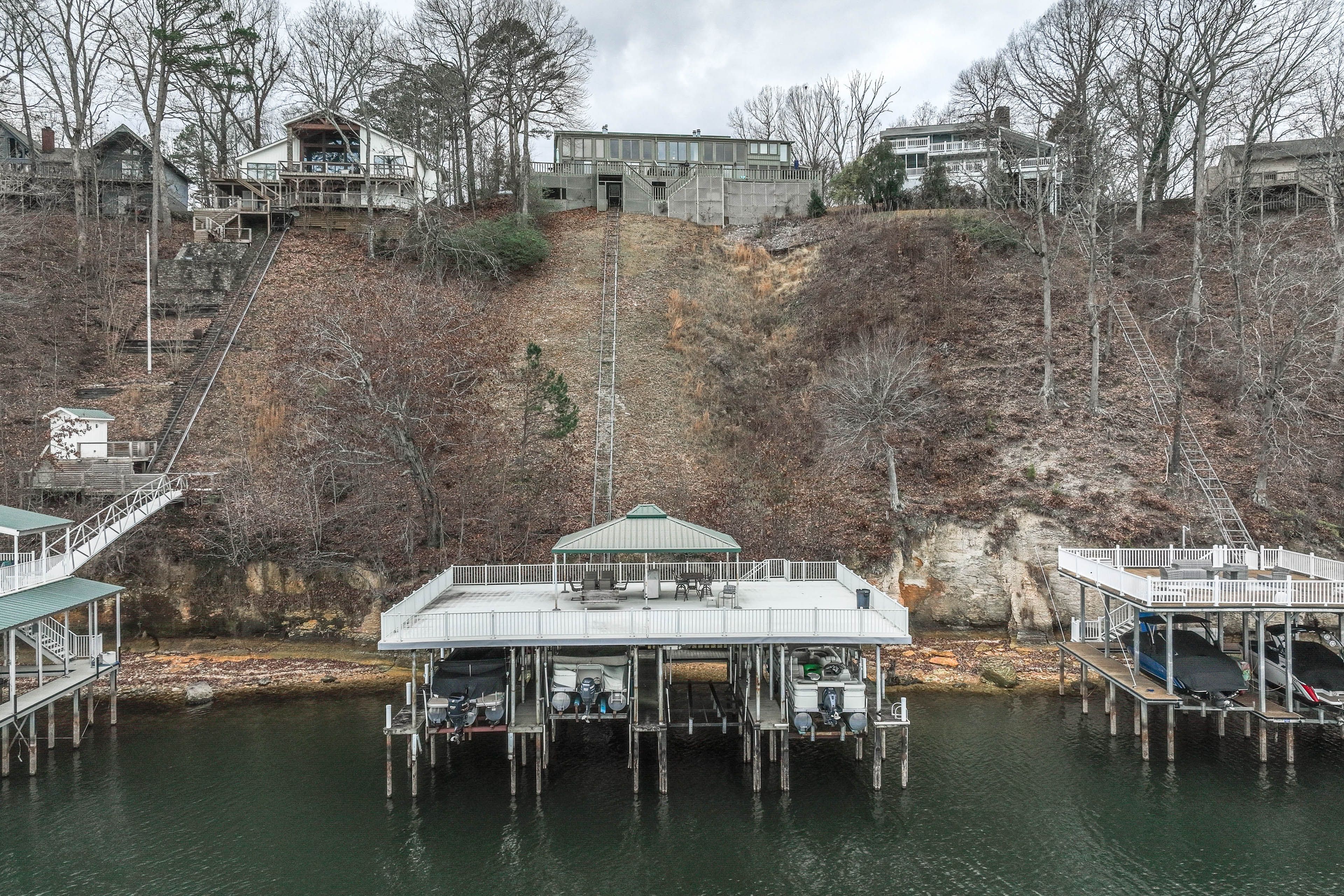 Back Exterior | River View | Deck w/ Gas Grill | Shared Dock