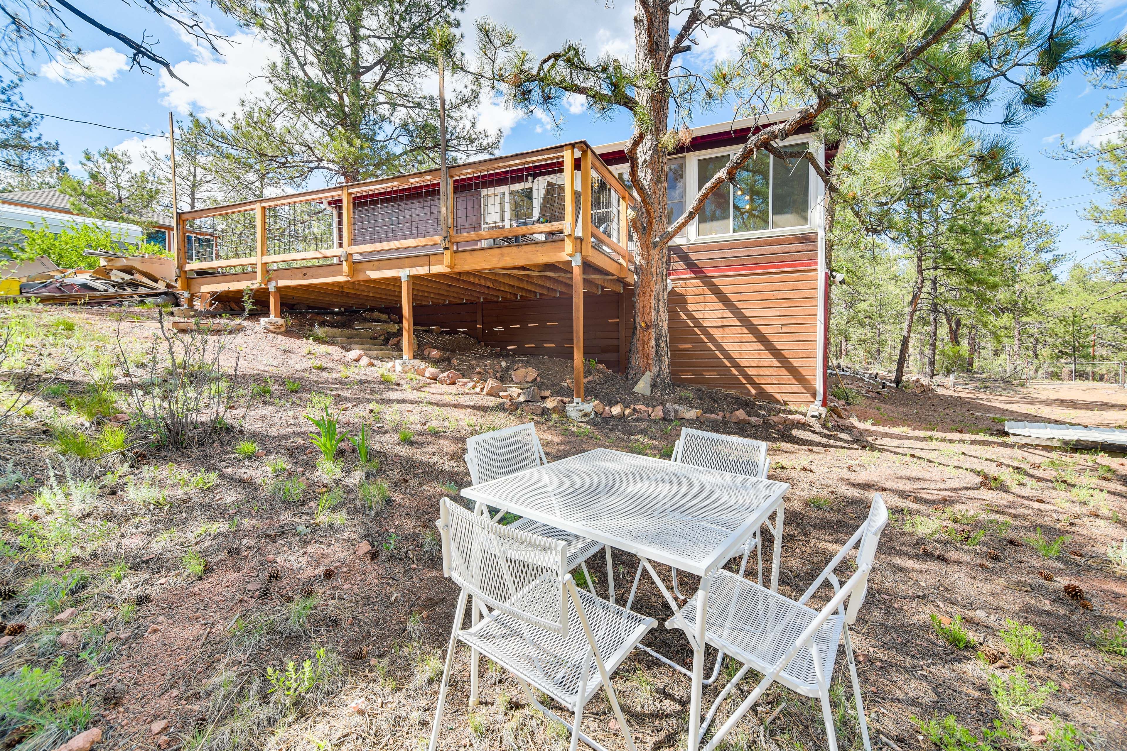 Private Wooded Yard