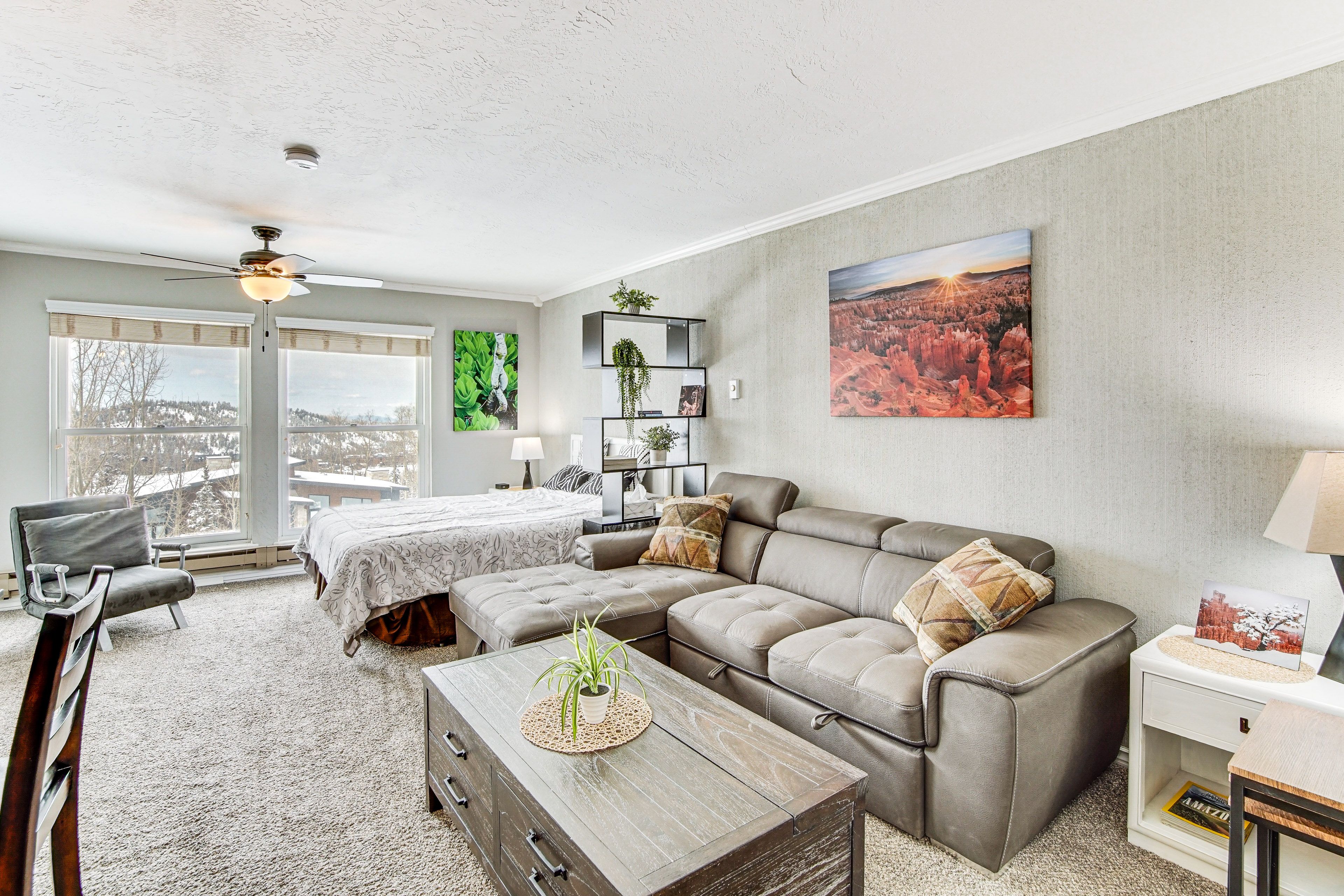 Brian Head Vacation Rental | Studio | 1BA | Step-Free Access | 440 Sq Ft