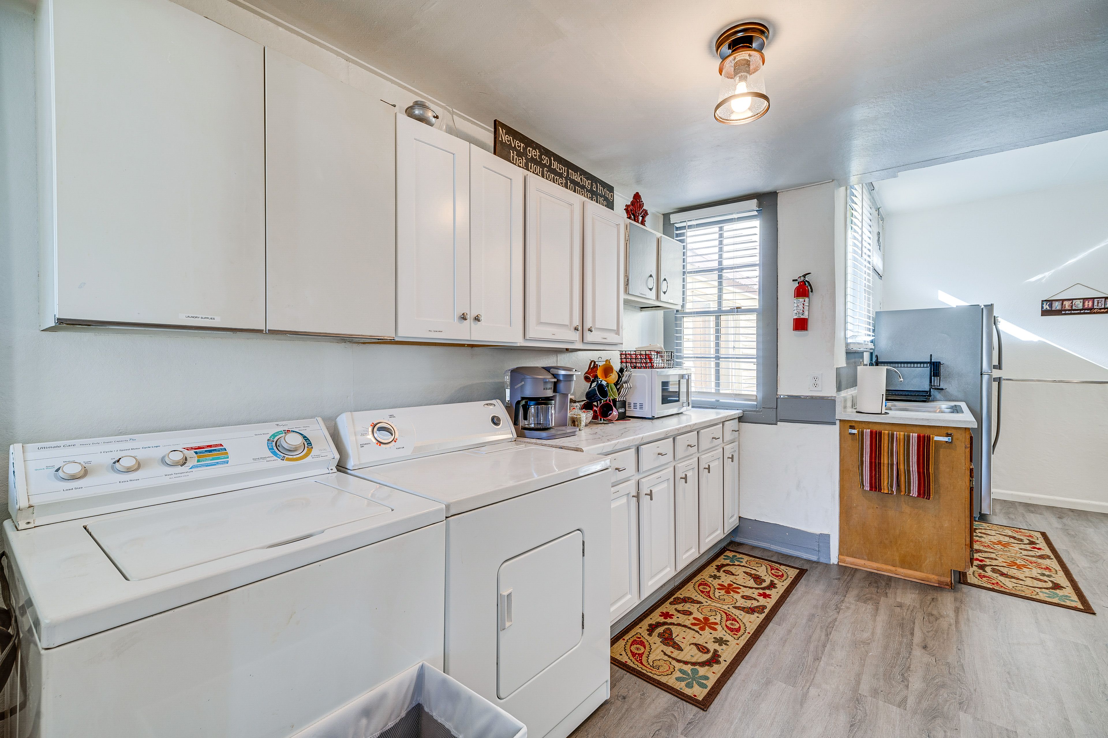 Laundry Area | Washer + Dryer