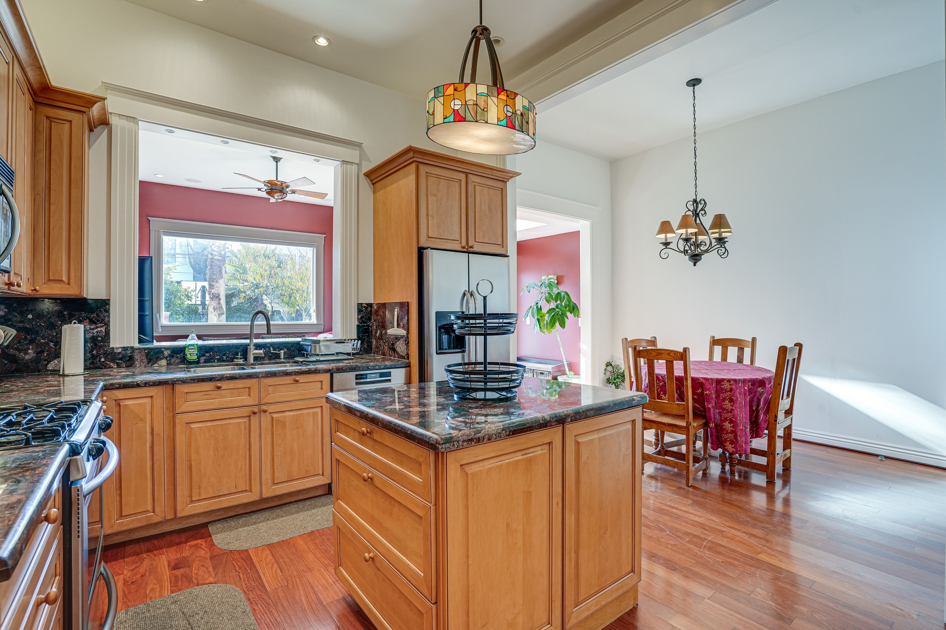 Kitchen | Stainless Steel Appliances w/ Dishwasher | Microwave
