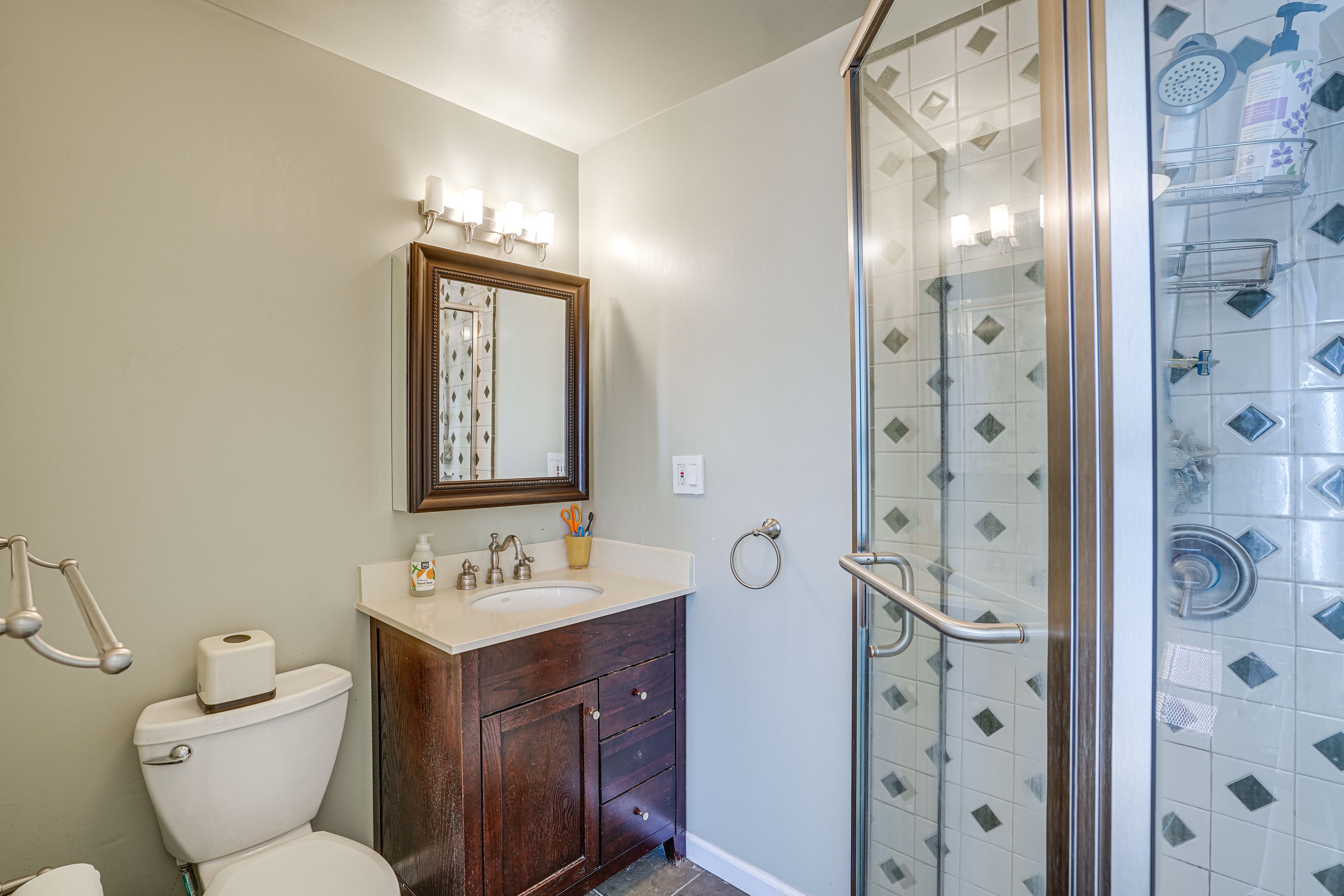 Full Bathroom | 2nd Floor | Walk-In Shower