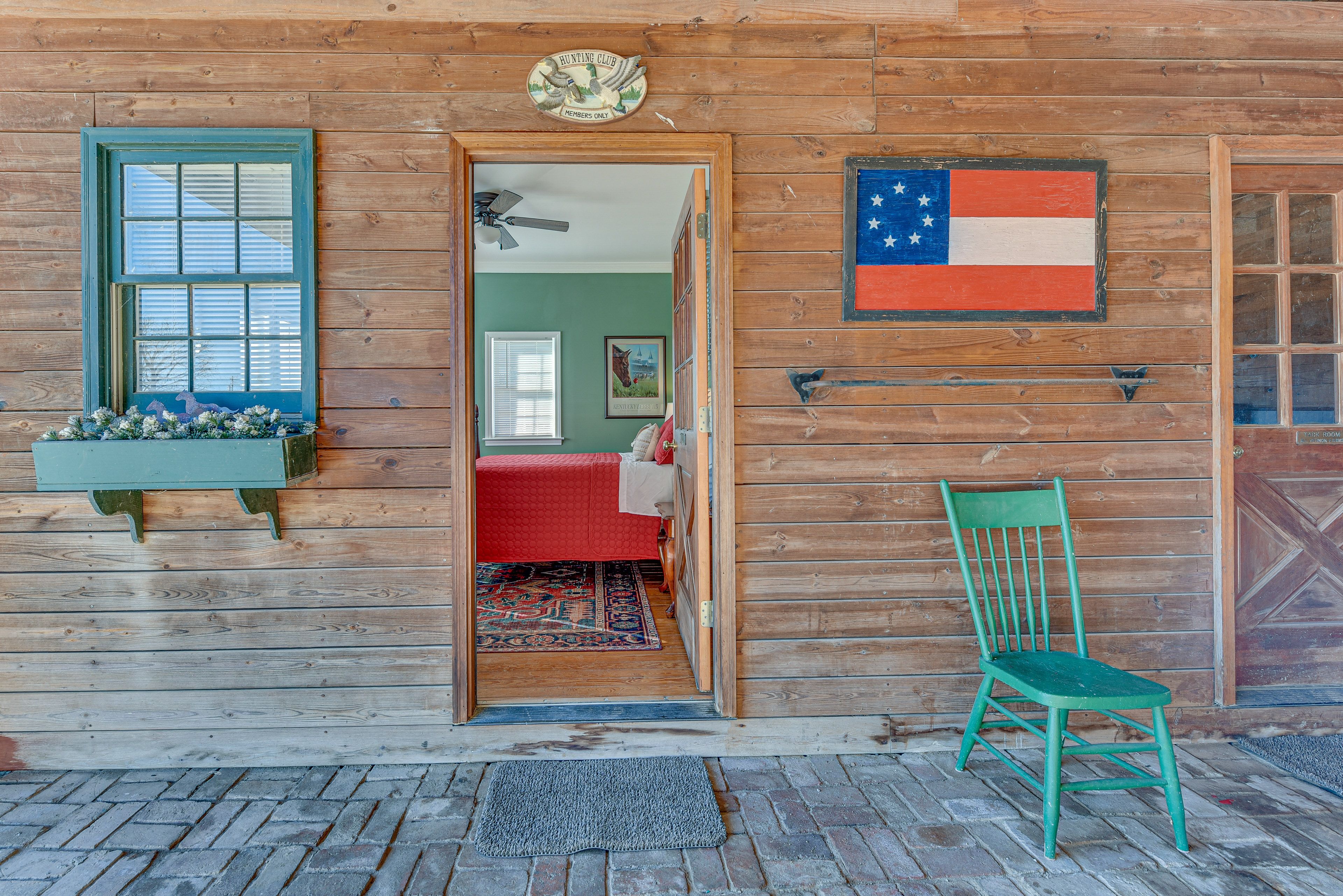 Private Entrance to Bedroom 2
