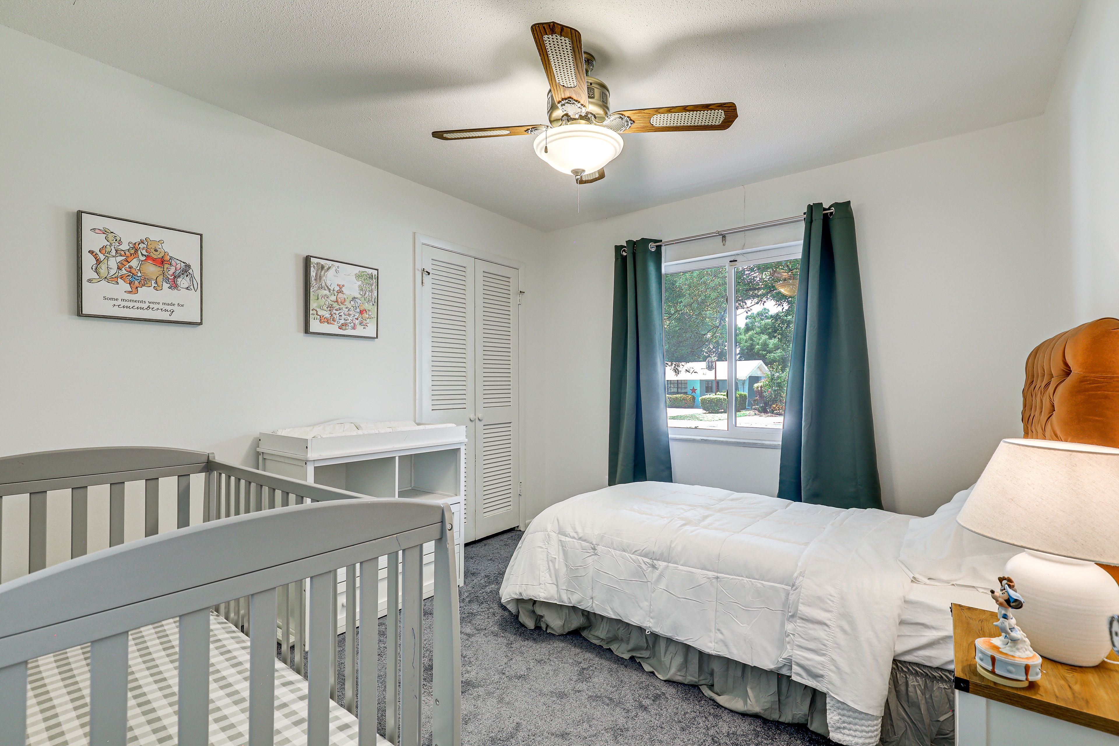 Bedroom 4 | Twin Bed | Crib